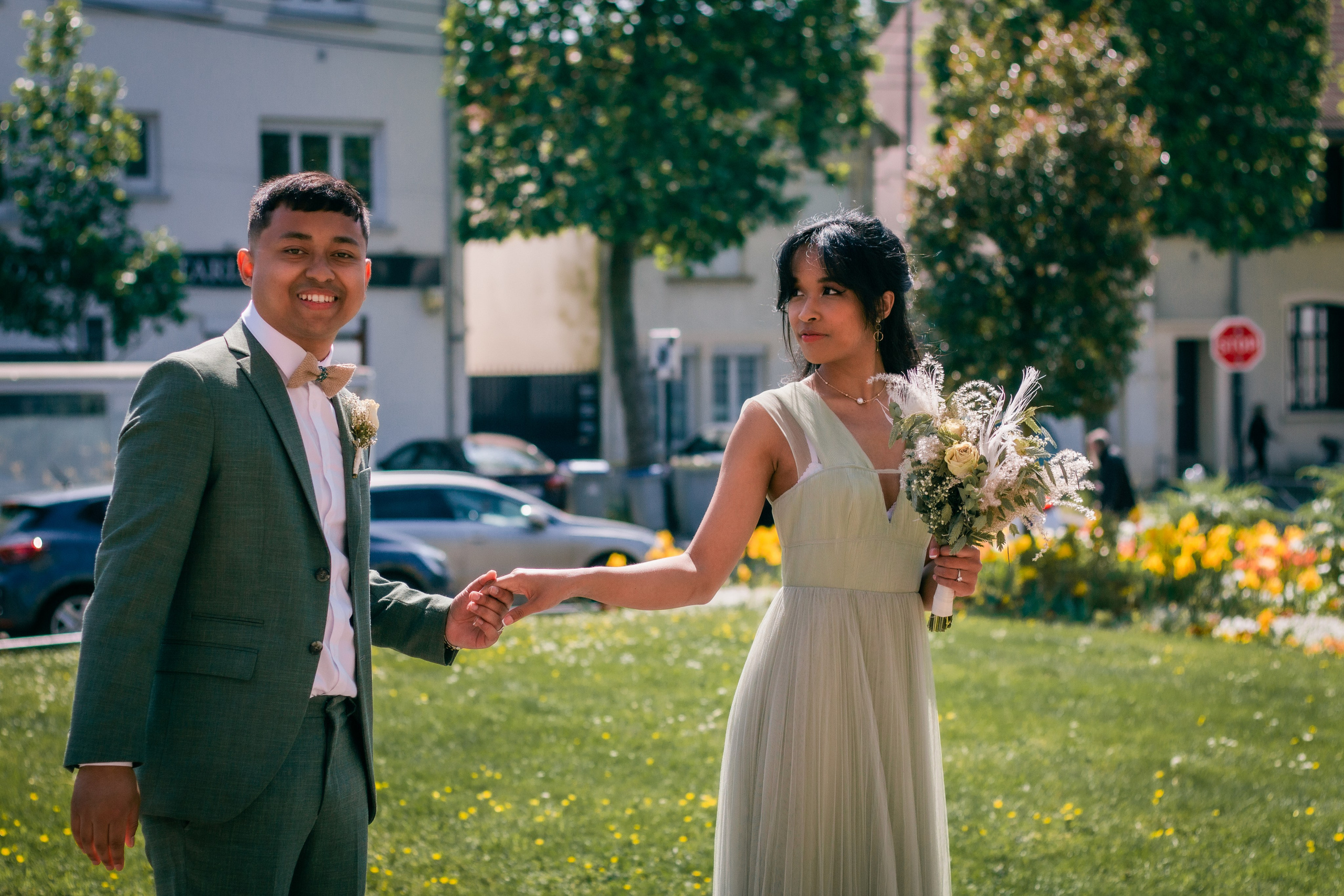 Mariage de Ny & Hasina vue la Loire. Photographe professionnelle à Poitiers, Tours et Châtellerault | Studio photo entre Poitiers et Tours – portraits, familles, entreprises, ma