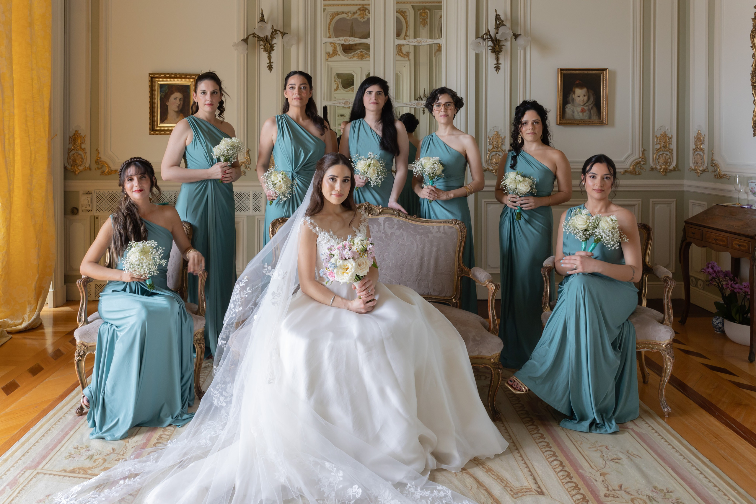 Elegant Destination Wedding at Pestana Palace Lisbon | Débora & Barry