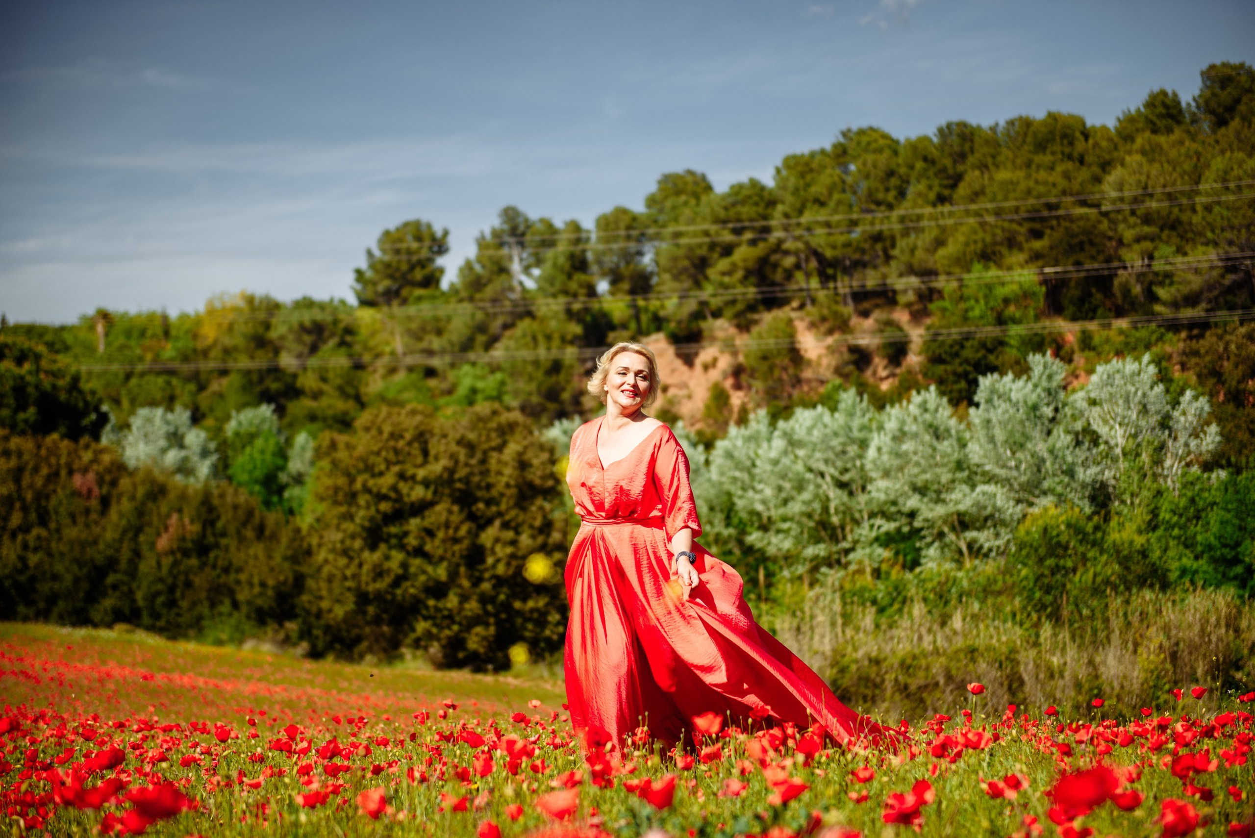 Amapolas Floreciendo. Фотограф Екатерина Гасанова — фотосессии в Барселоне