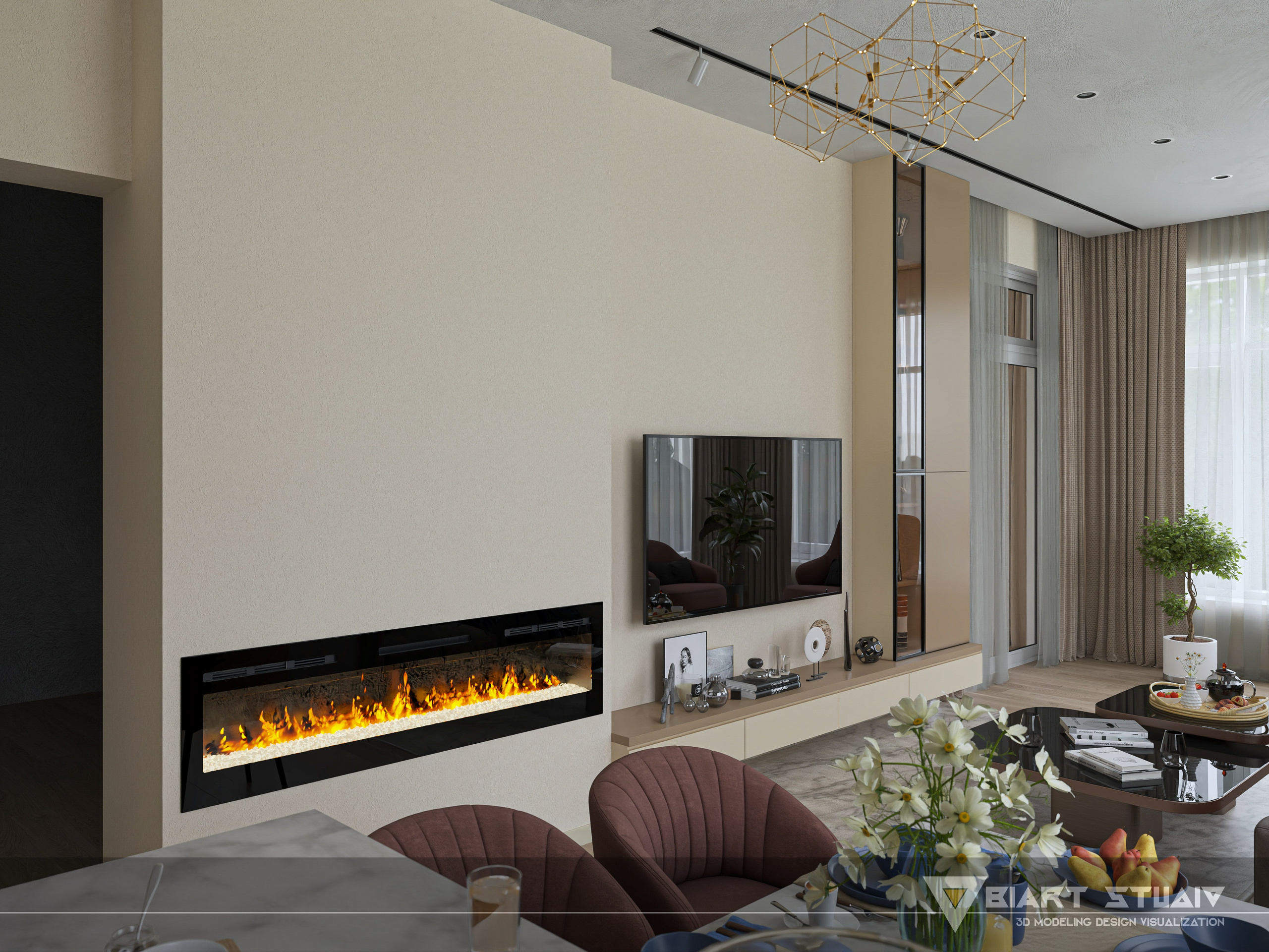 Интерьерная визуализация. Дизайн и визуализация