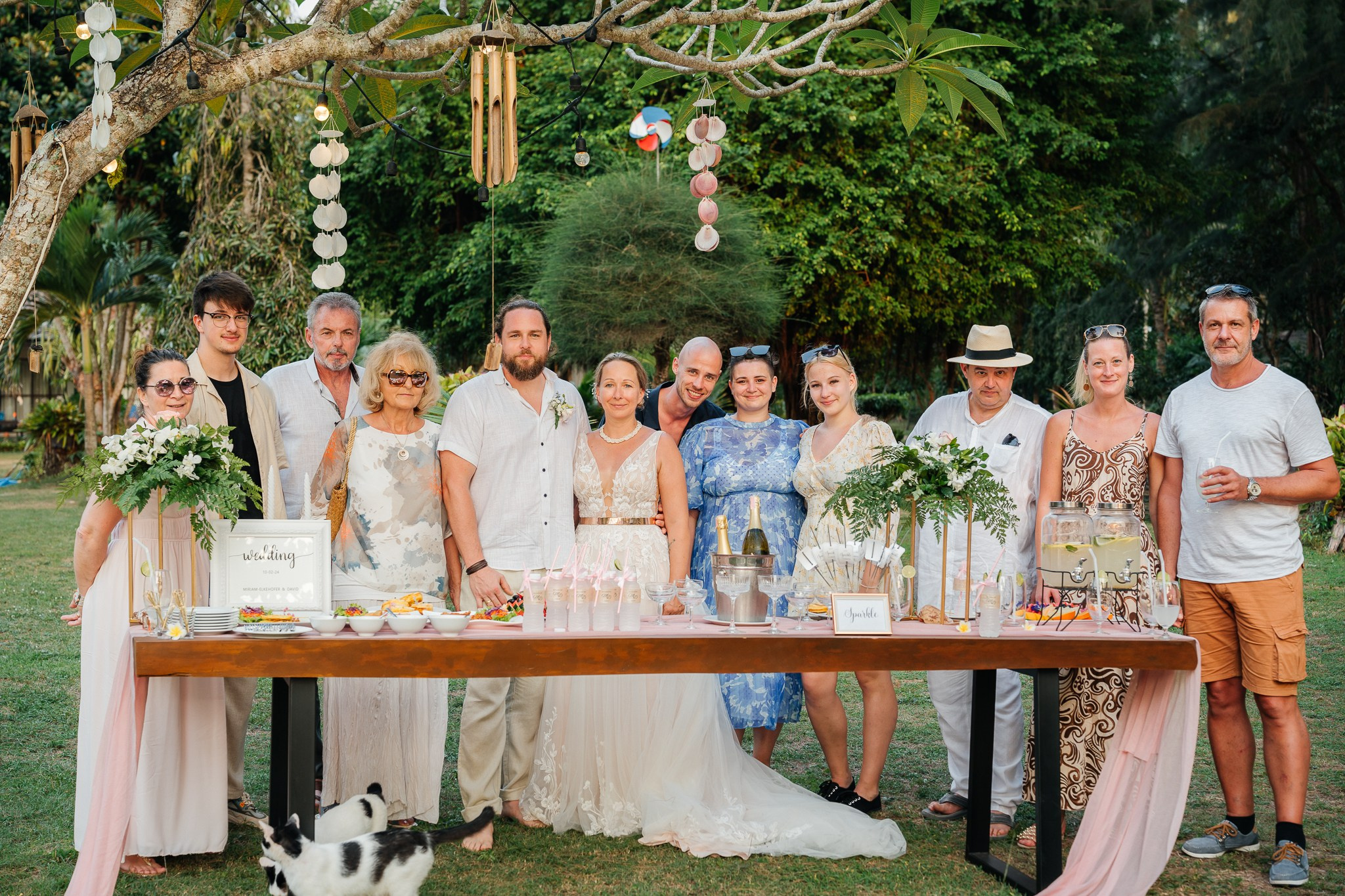 Buddhist + Western. Wedding on Koh Samui, Thailand