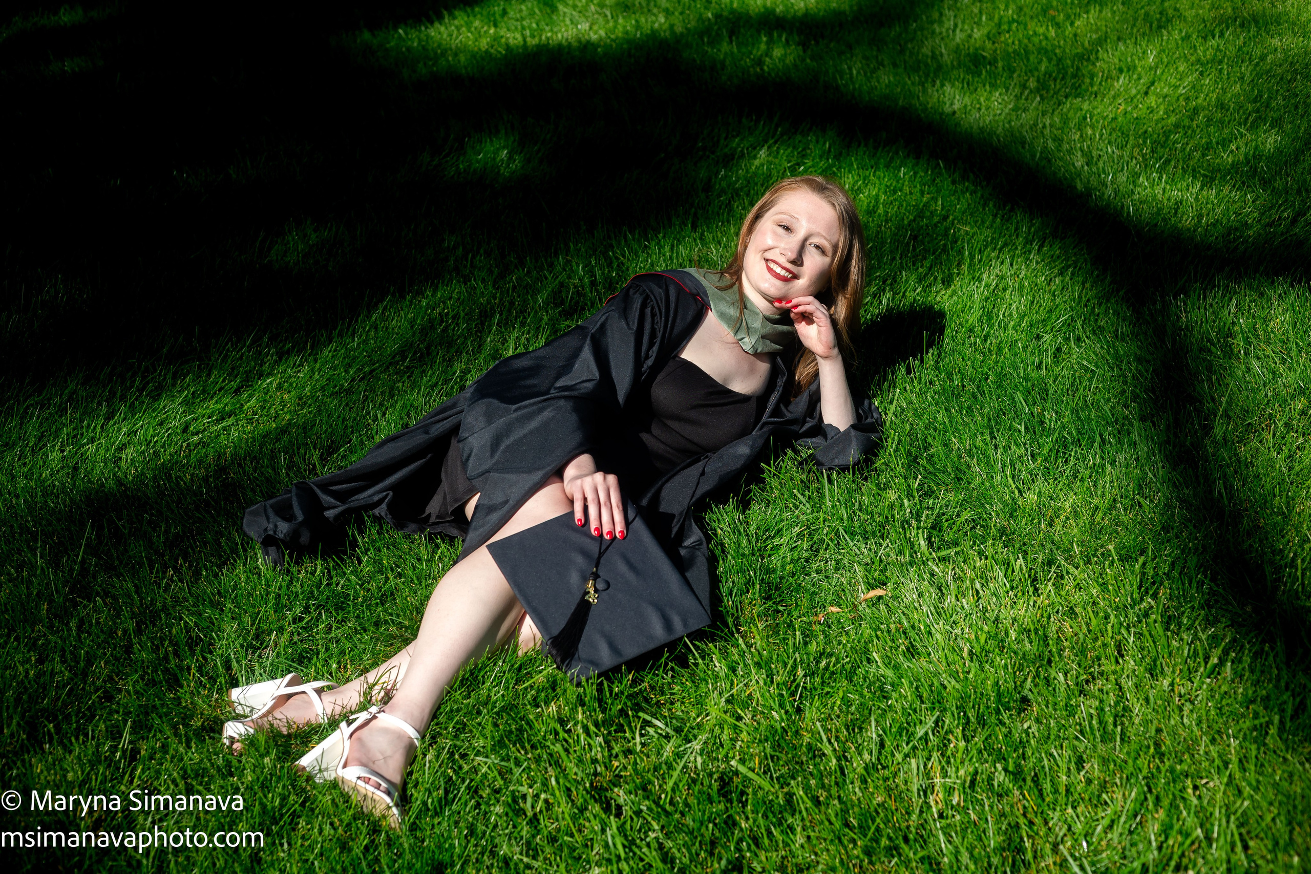 Mallory — University of Cincinnati, Cincinnati, Ohio. Portrait and graduation photographer Marina Simanava