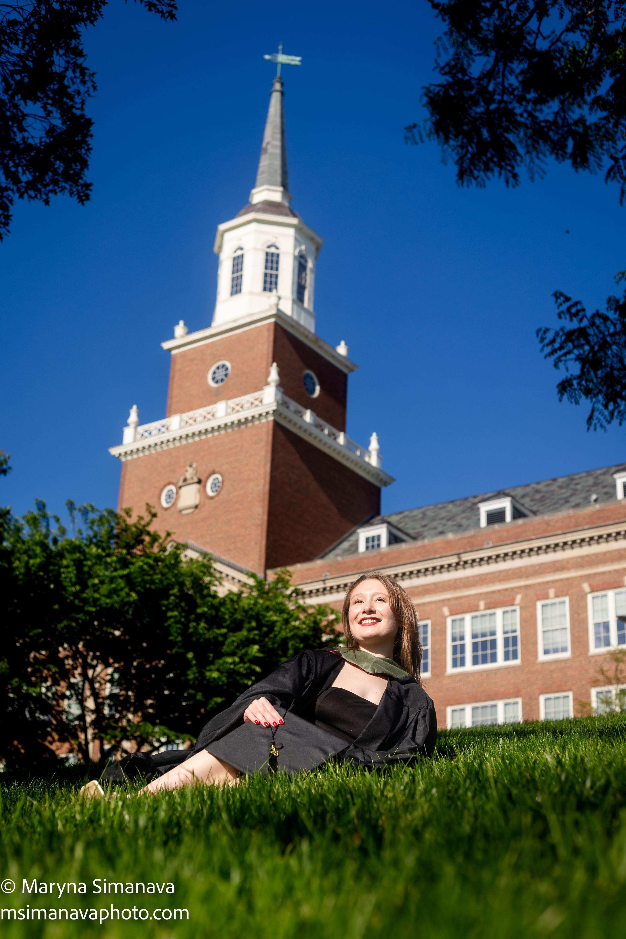 Mallory — University of Cincinnati, Cincinnati, Ohio. Portrait and graduation photographer Marina Simanava