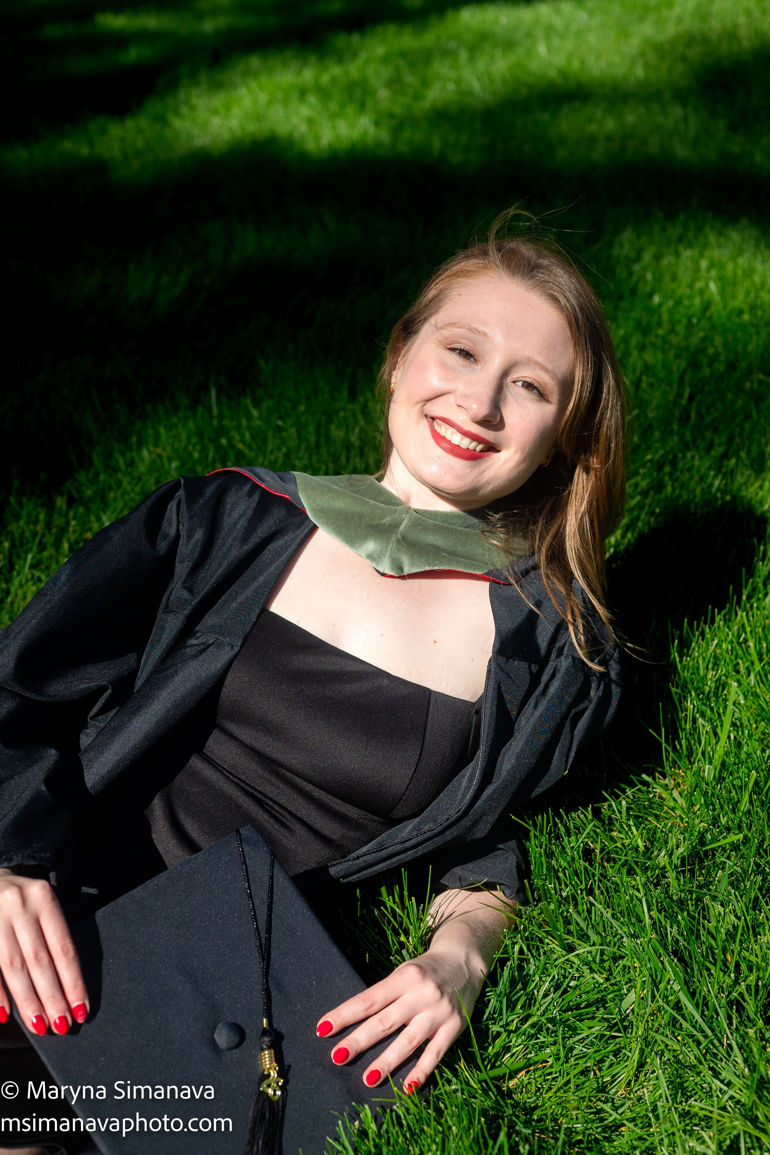 Mallory — University of Cincinnati, Cincinnati, Ohio. Portrait and graduation photographer Marina Simanava