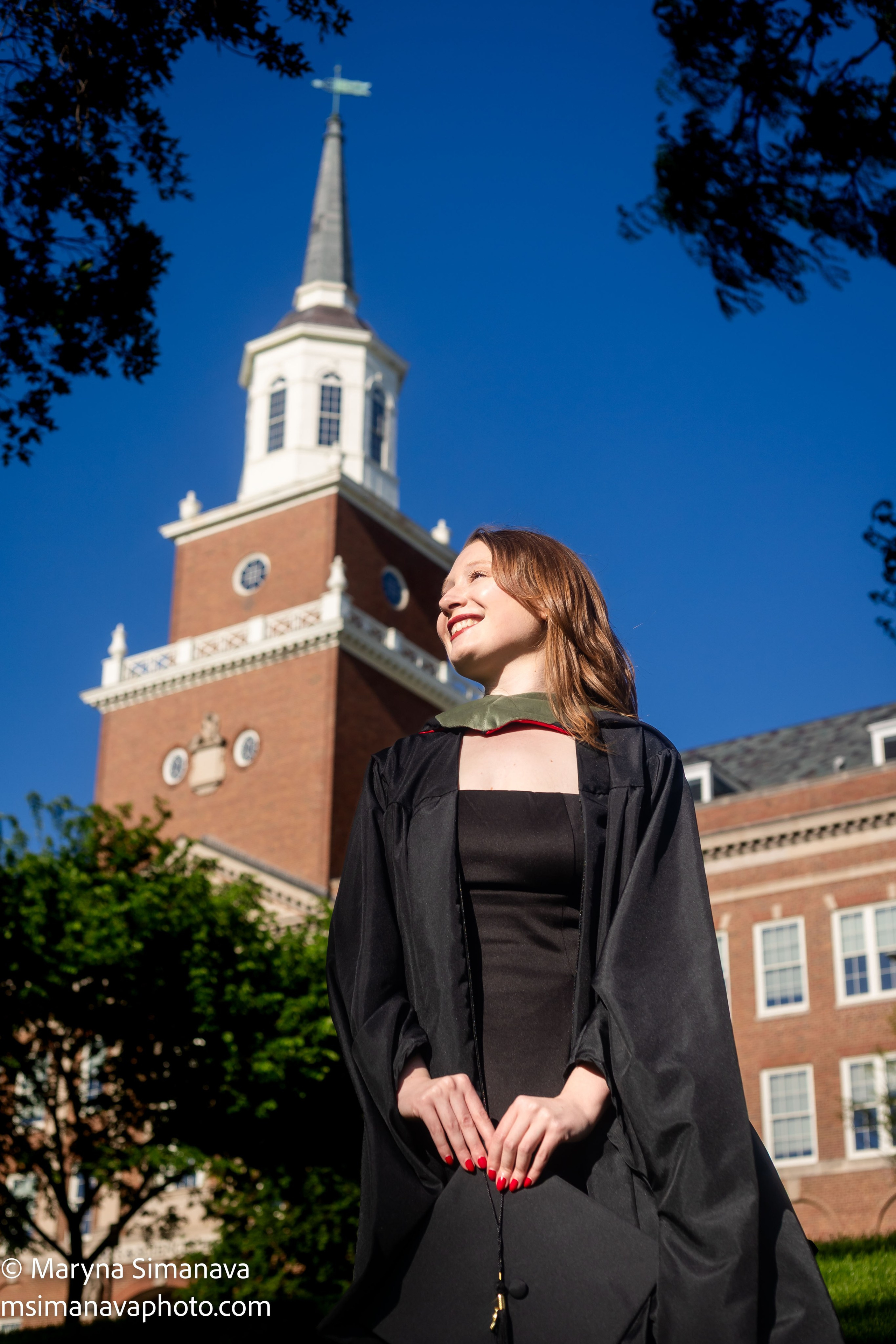 Mallory — University of Cincinnati, Cincinnati, Ohio. Portrait and graduation photographer Marina Simanava