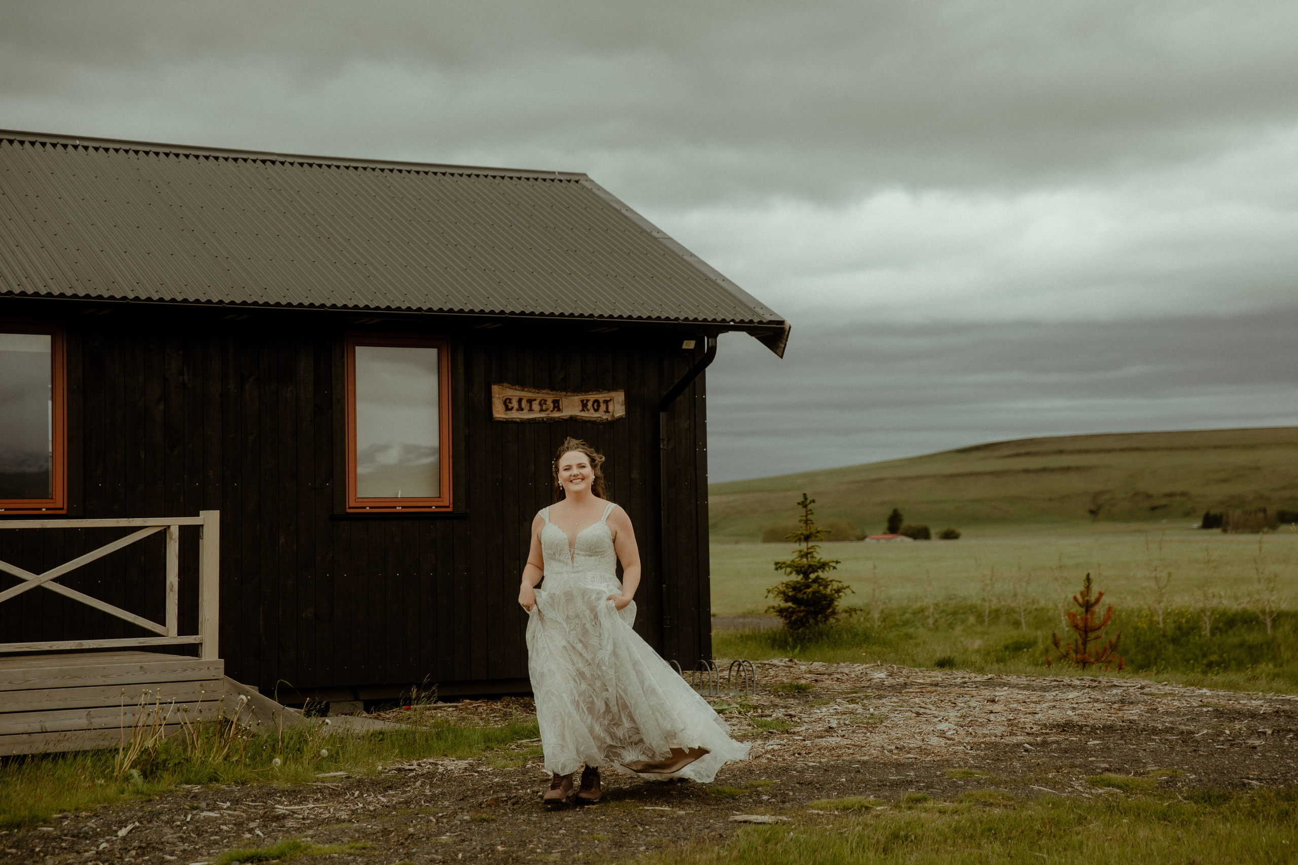 Iceland Elopement at Black Sand Beach. Iceland elopement photographer & videographer