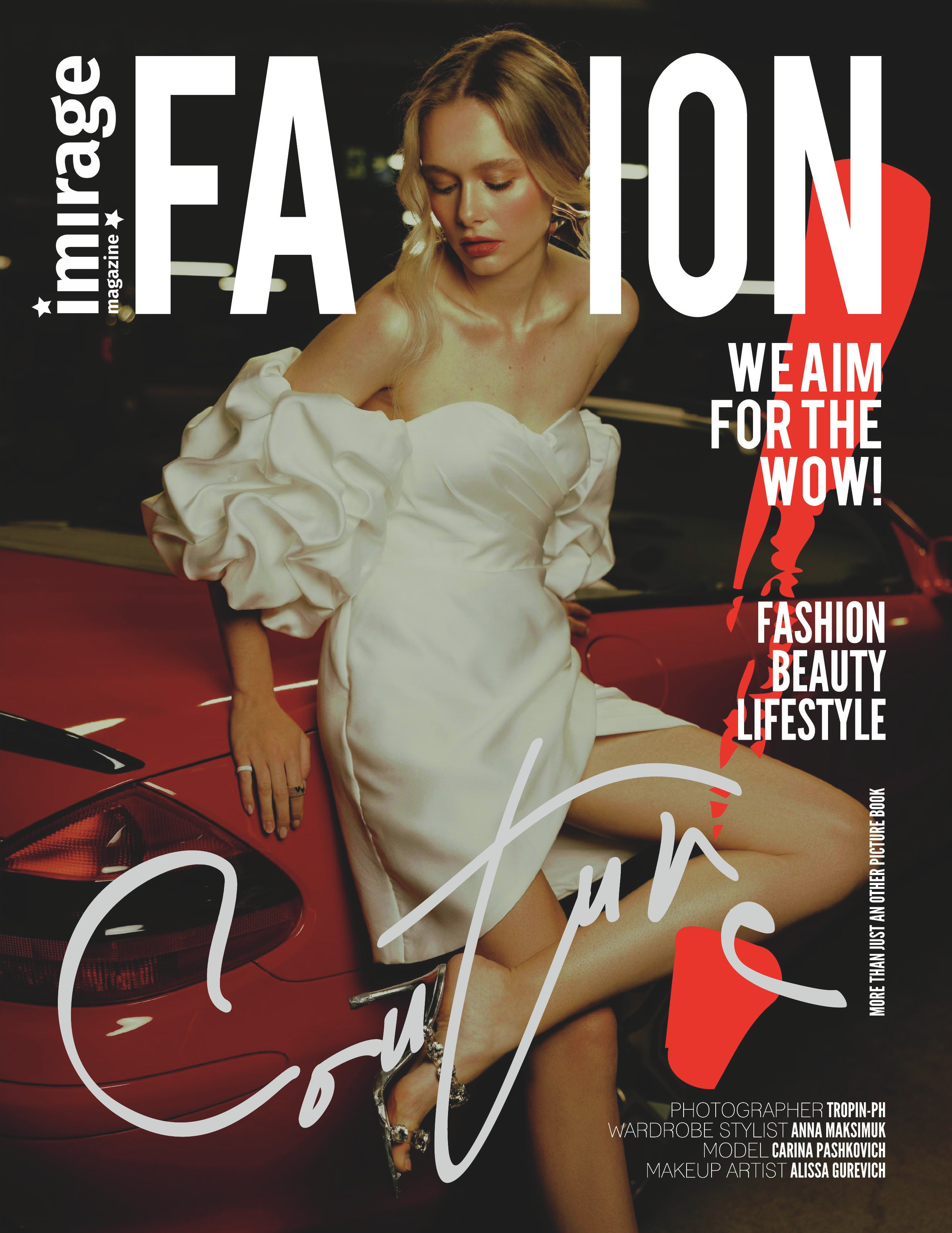 New Cover IMIRAGEmagazine. @atpho.to portrait photographer in Tallinn, Estonia