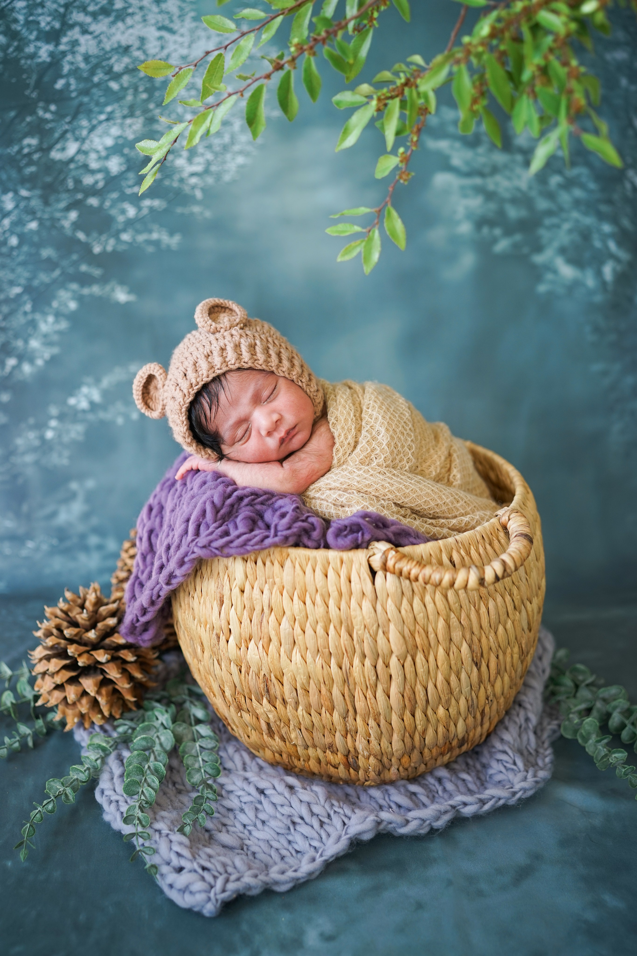 Posed Newborn. Maternity, family and newborn photography in San Francisco Bay Area