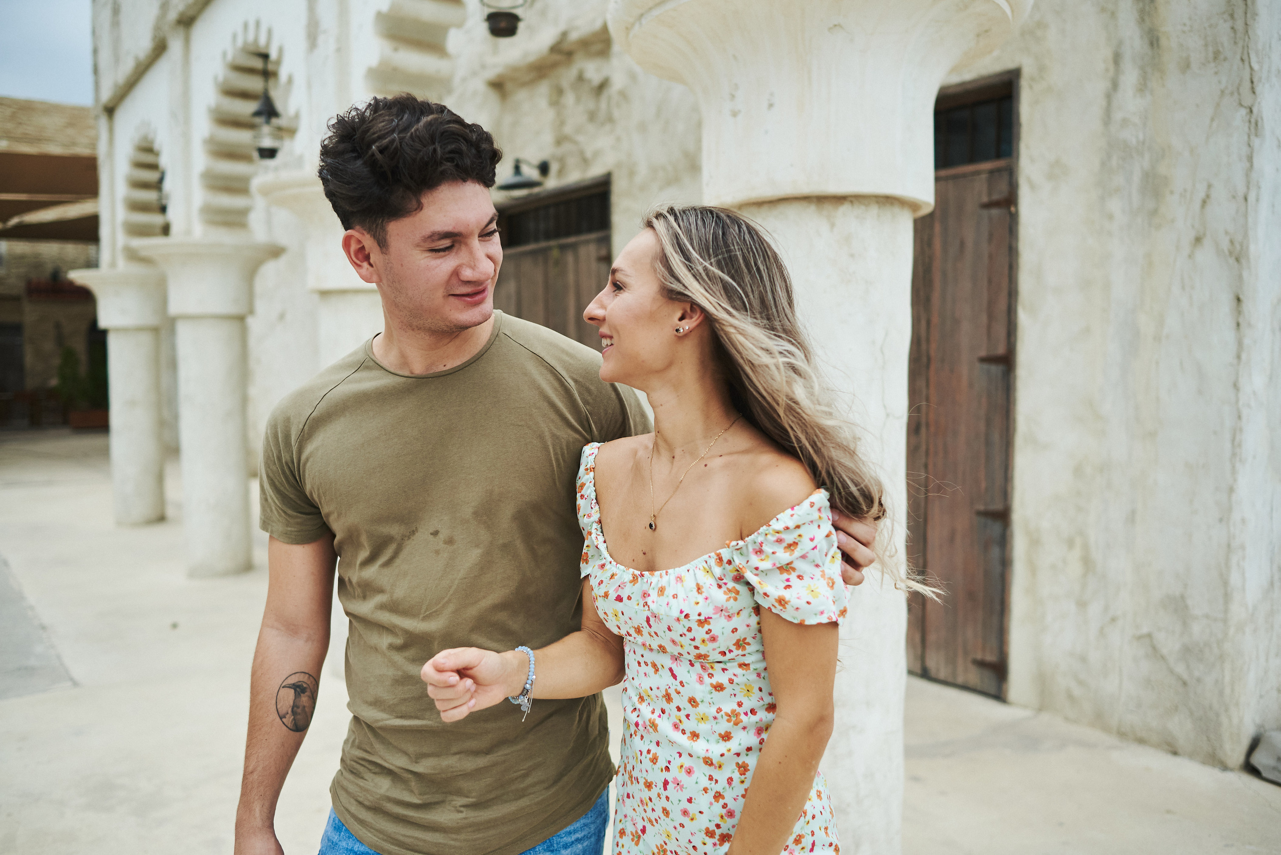 Couple photosession in old Dubai