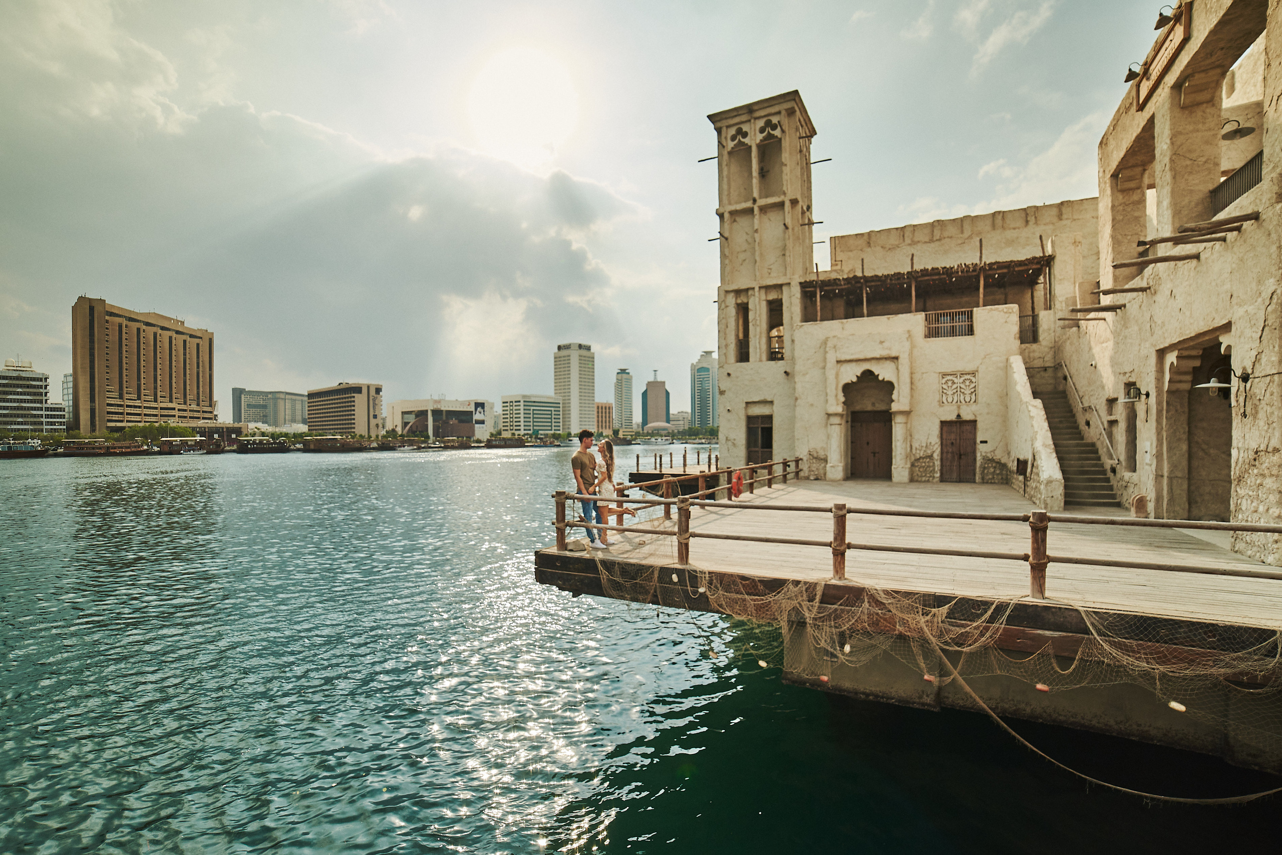 Couple photosession in old Dubai