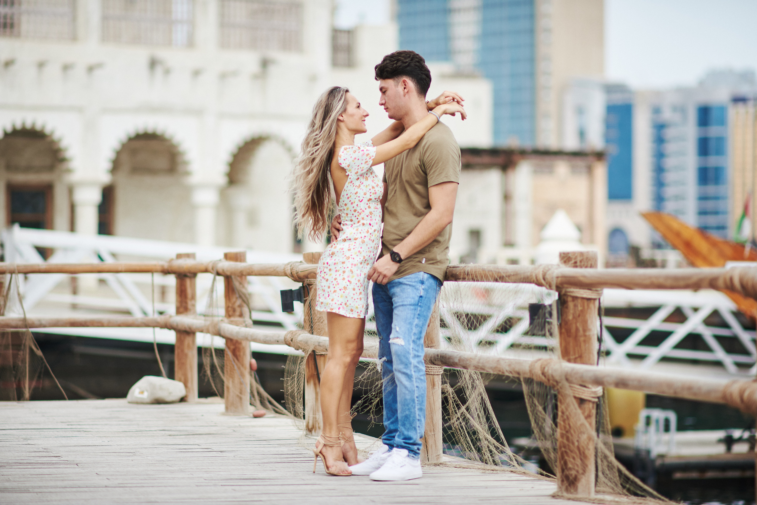 Couple photosession in old Dubai