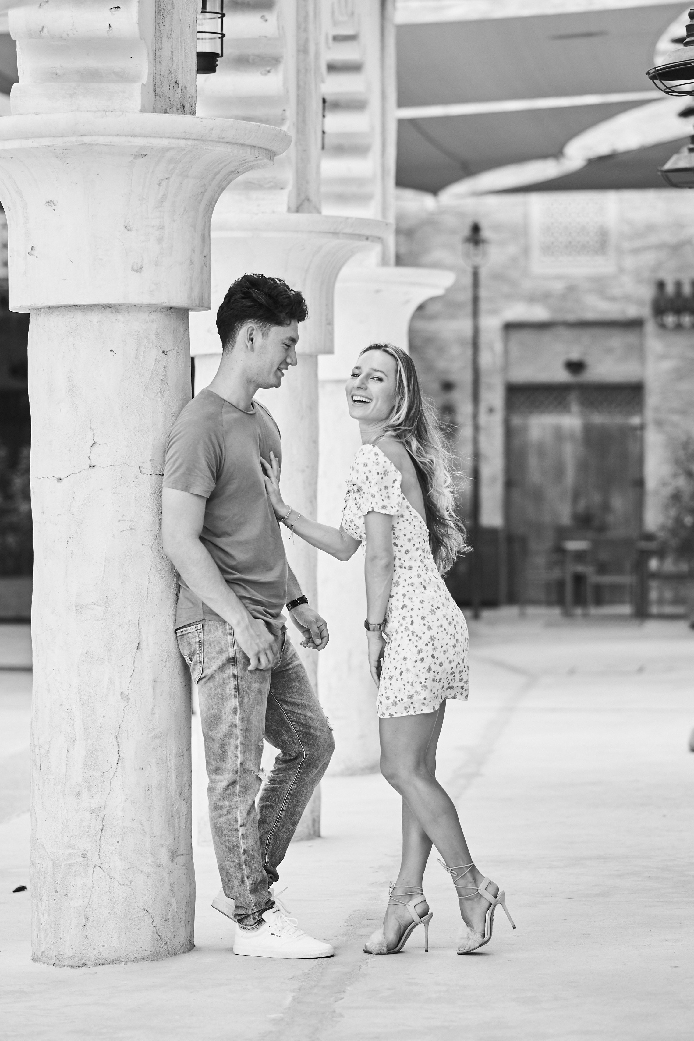 Couple photosession in old Dubai