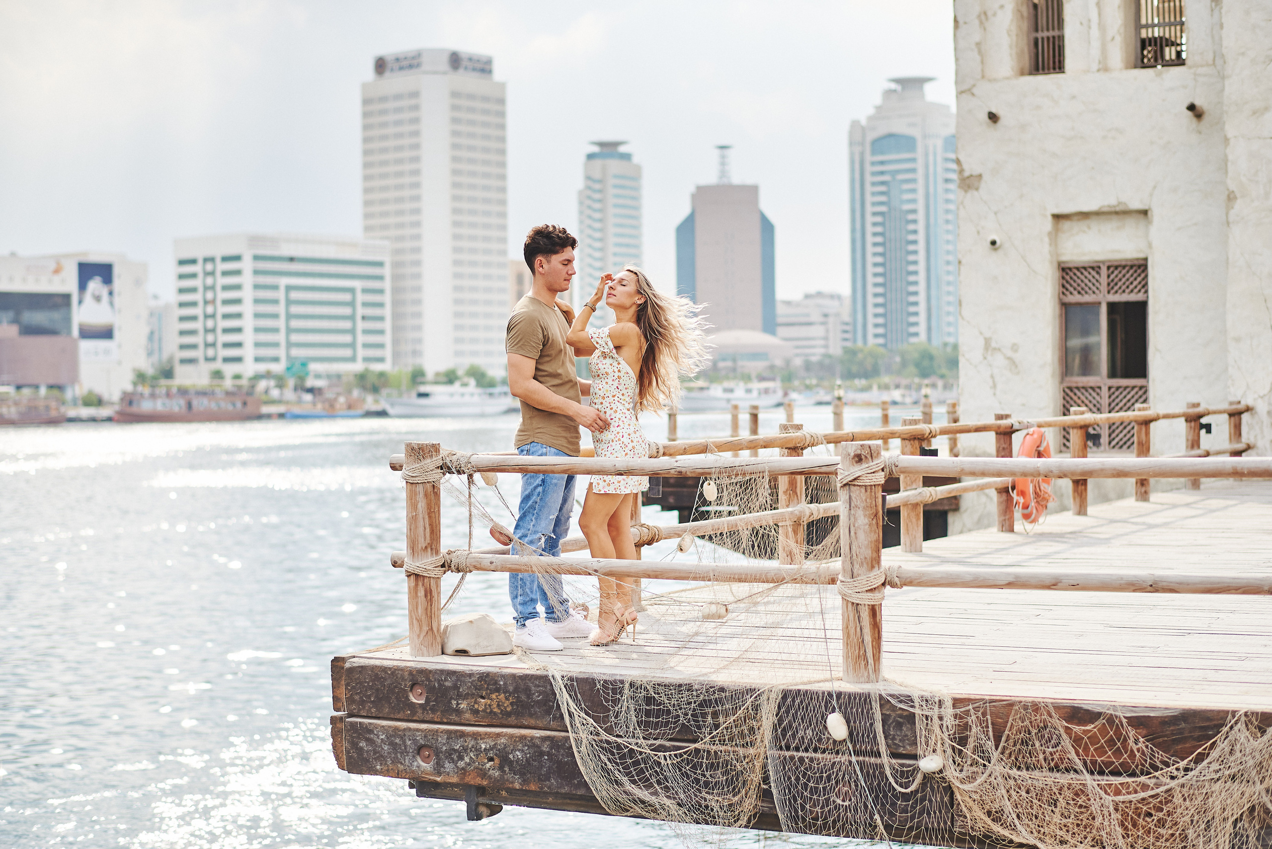 Couple photosession in old Dubai