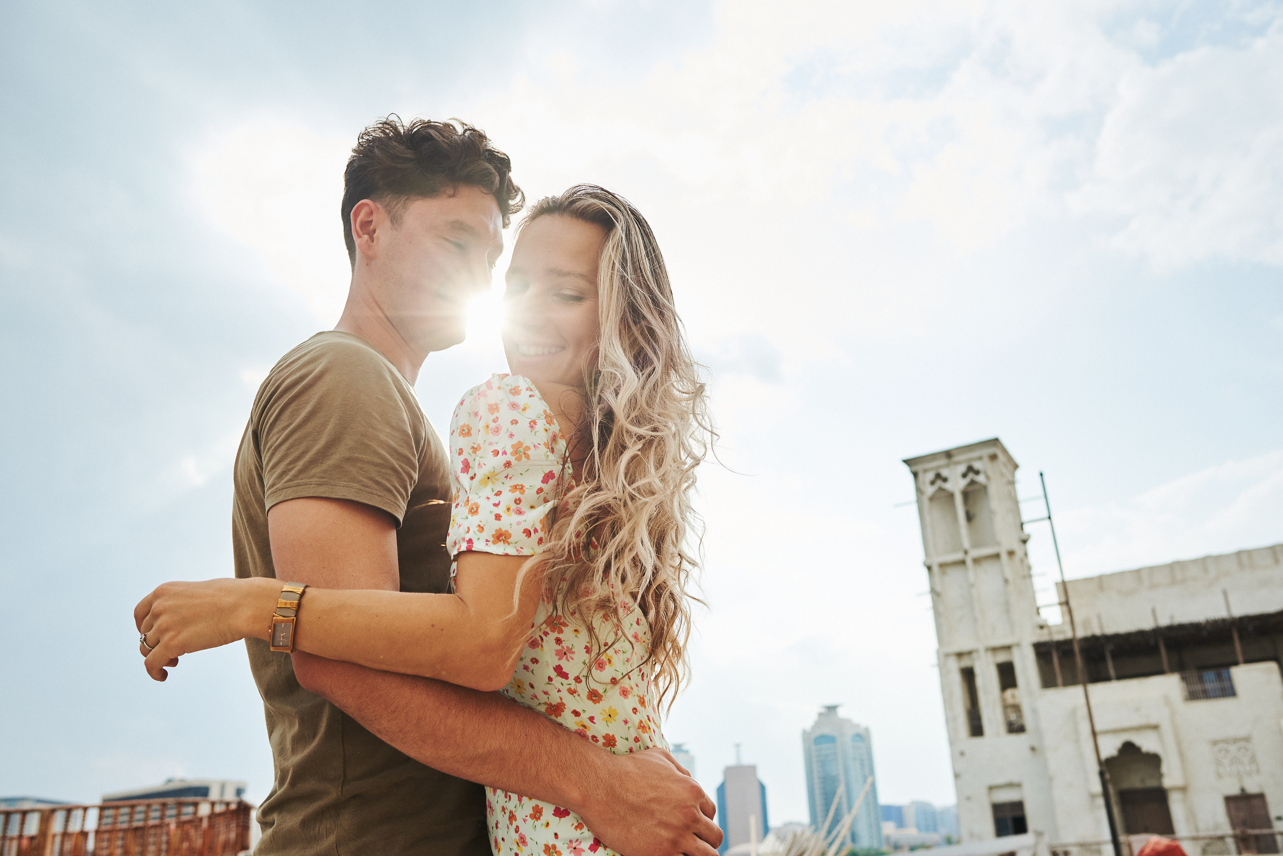 Couple photosession in old Dubai