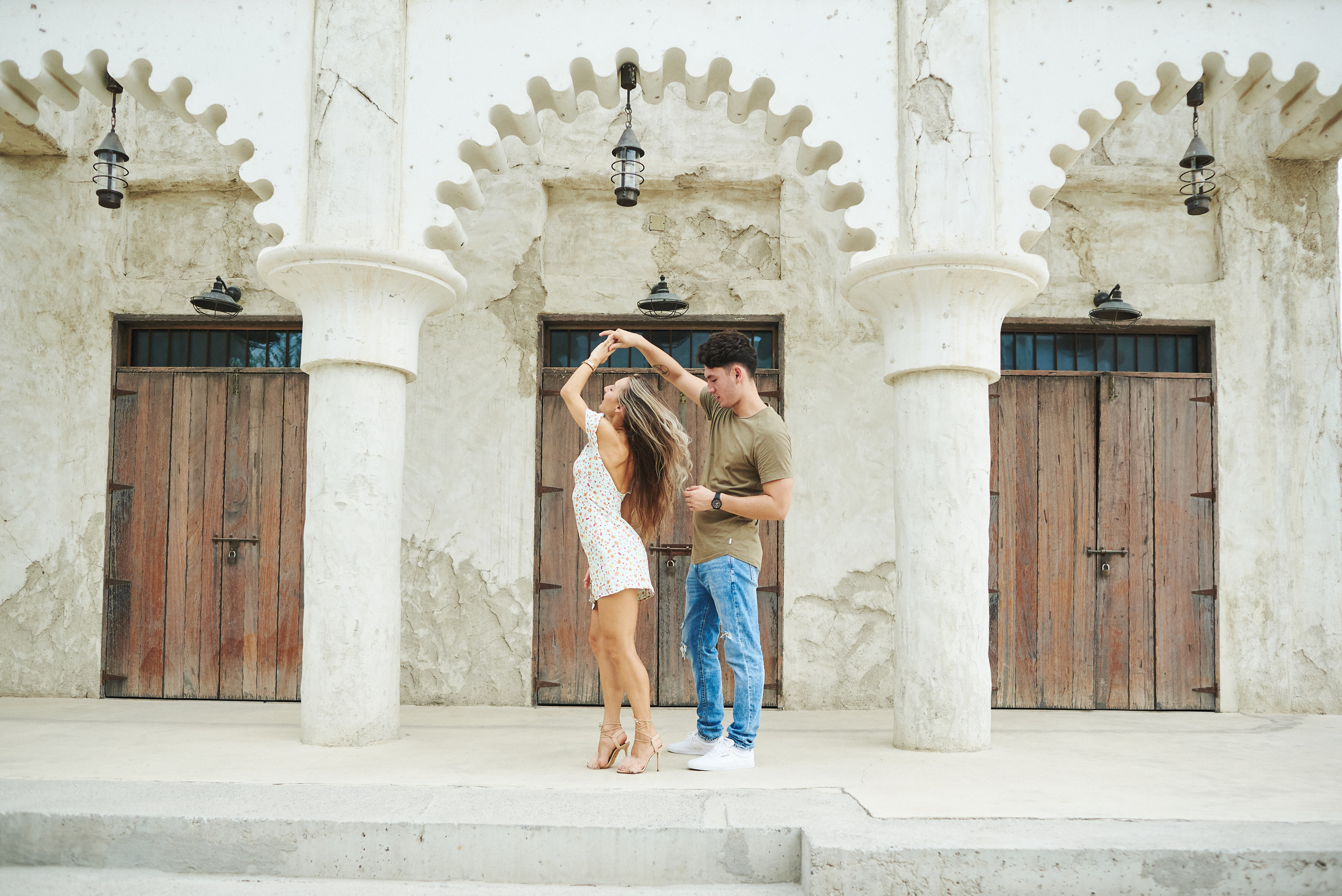 Couple photosession in old Dubai