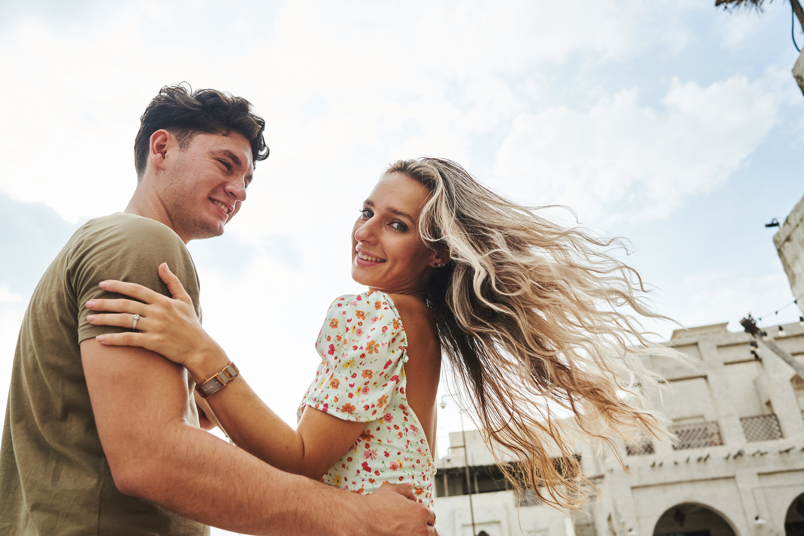 Couple photosession in old Dubai