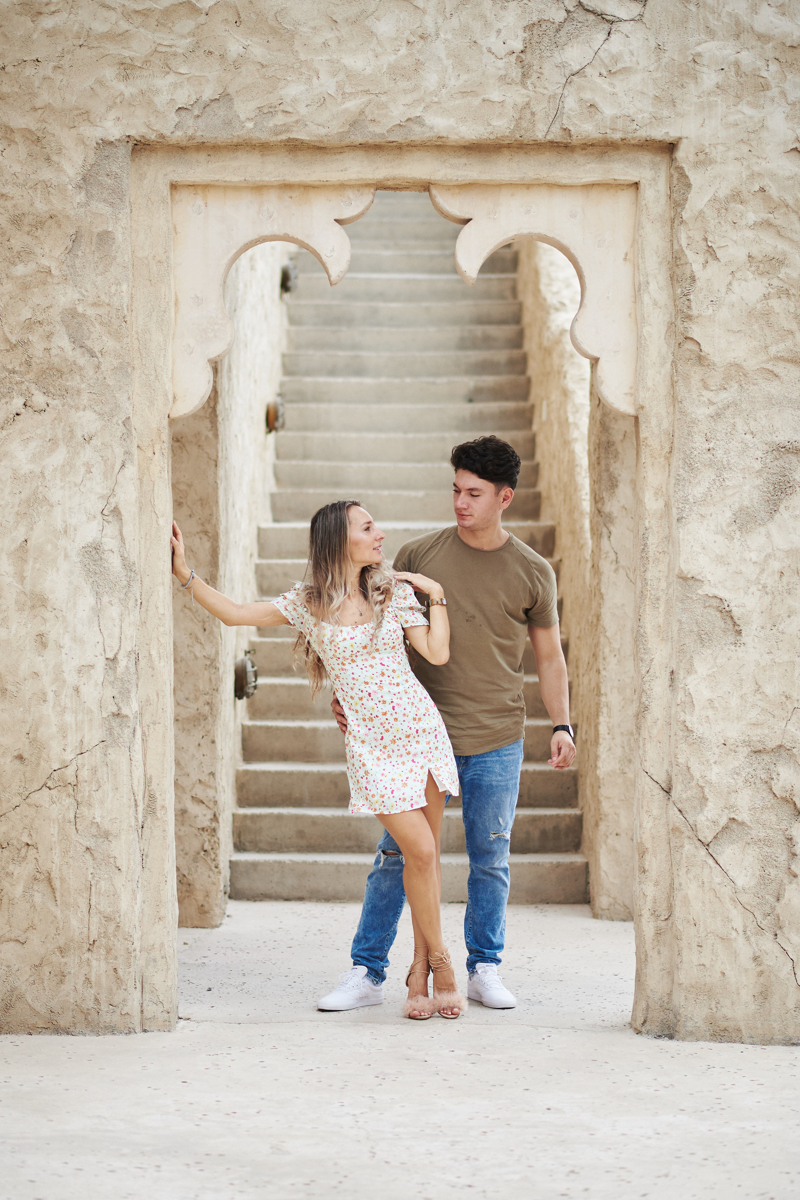 Couple photosession in old Dubai