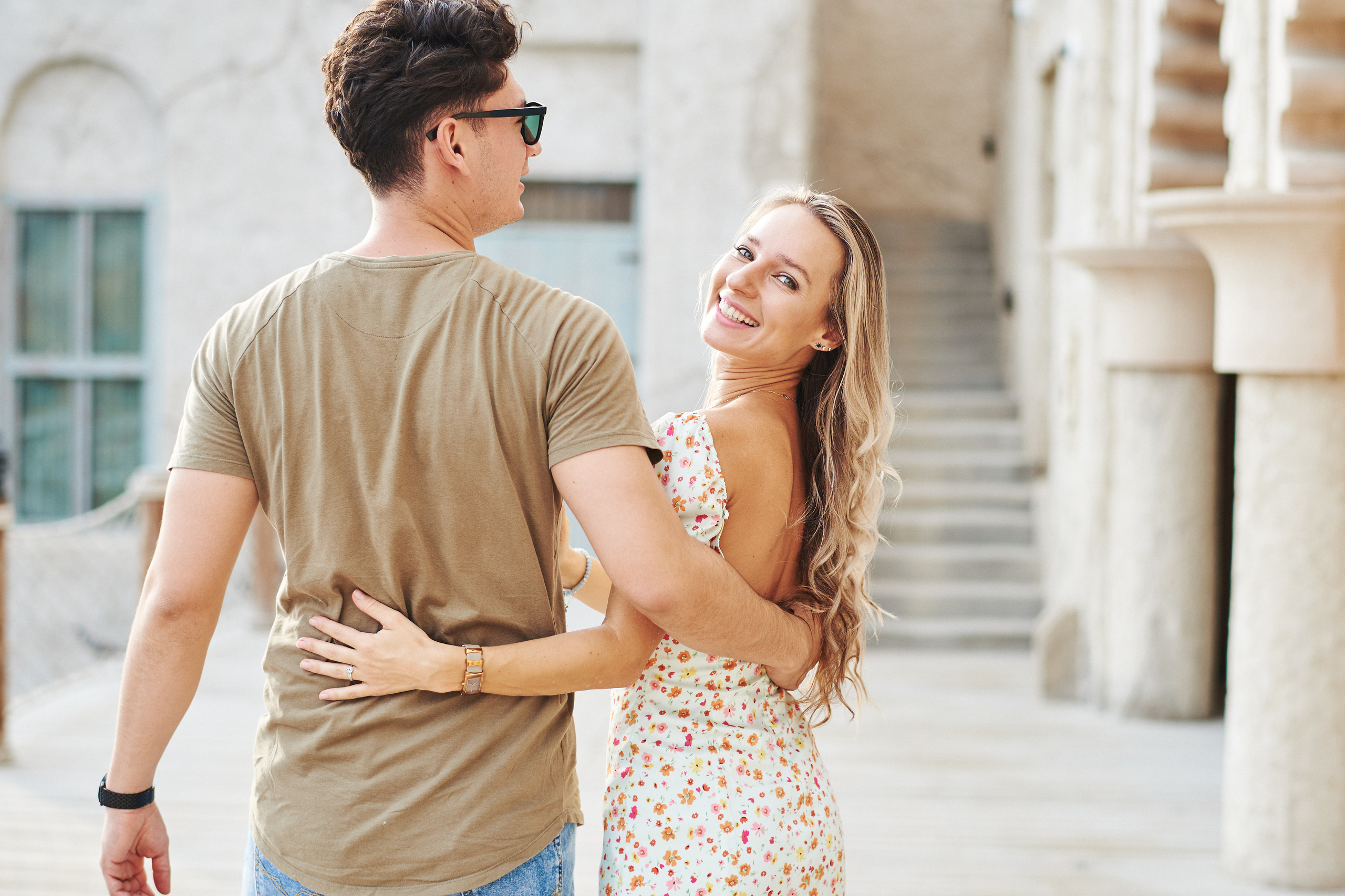 Couple photosession in old Dubai