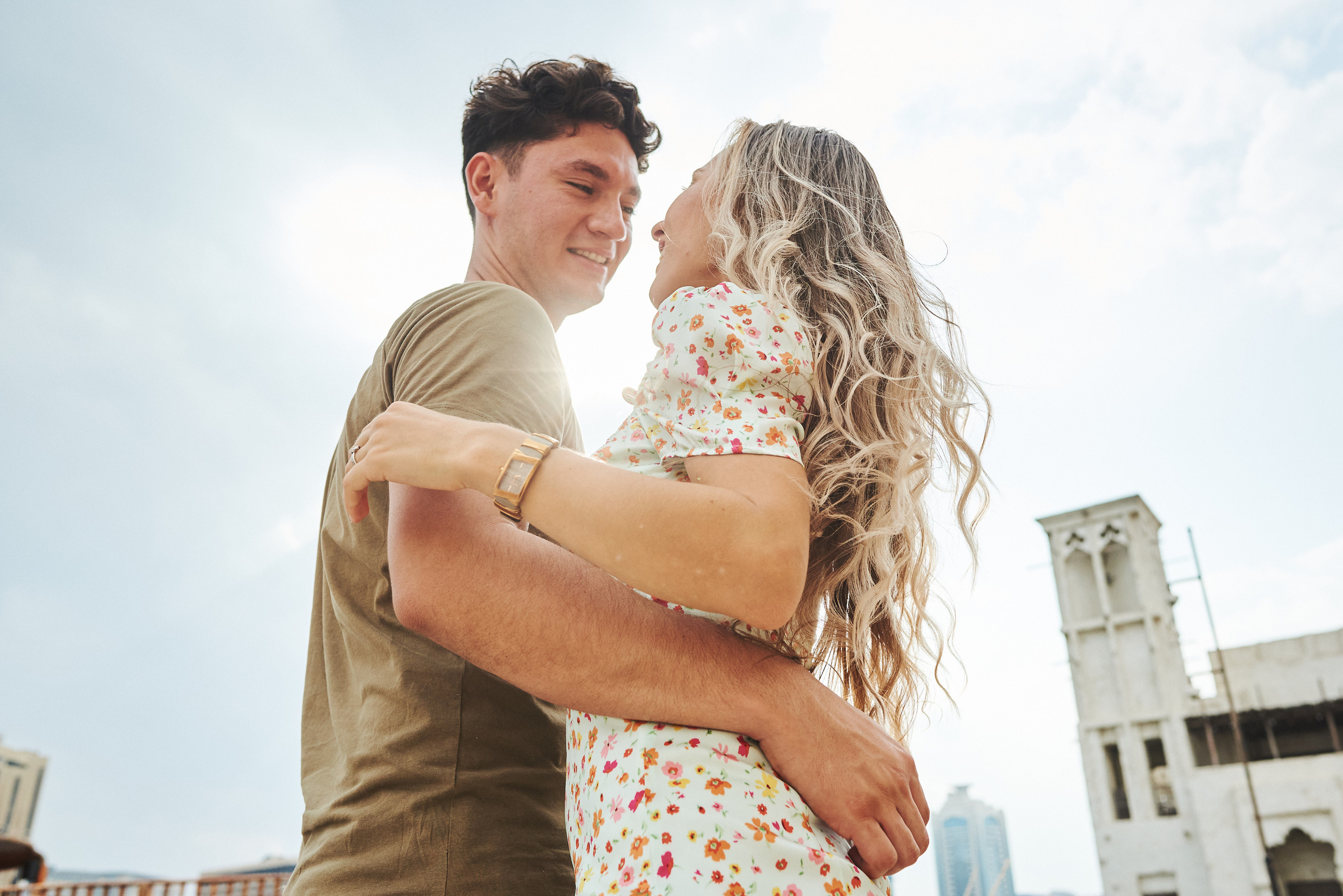 Couple photosession in old Dubai