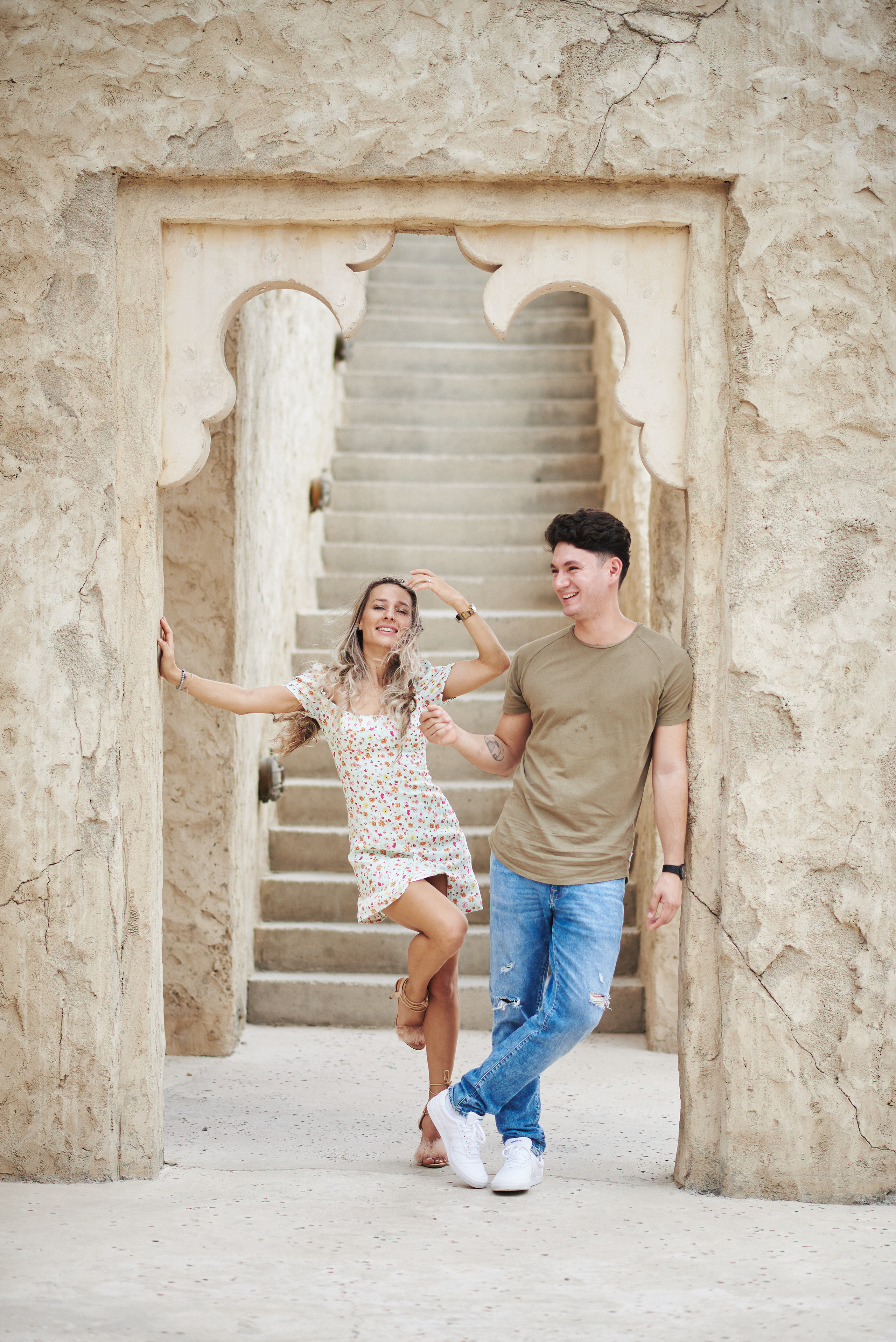 Couple photosession in old Dubai