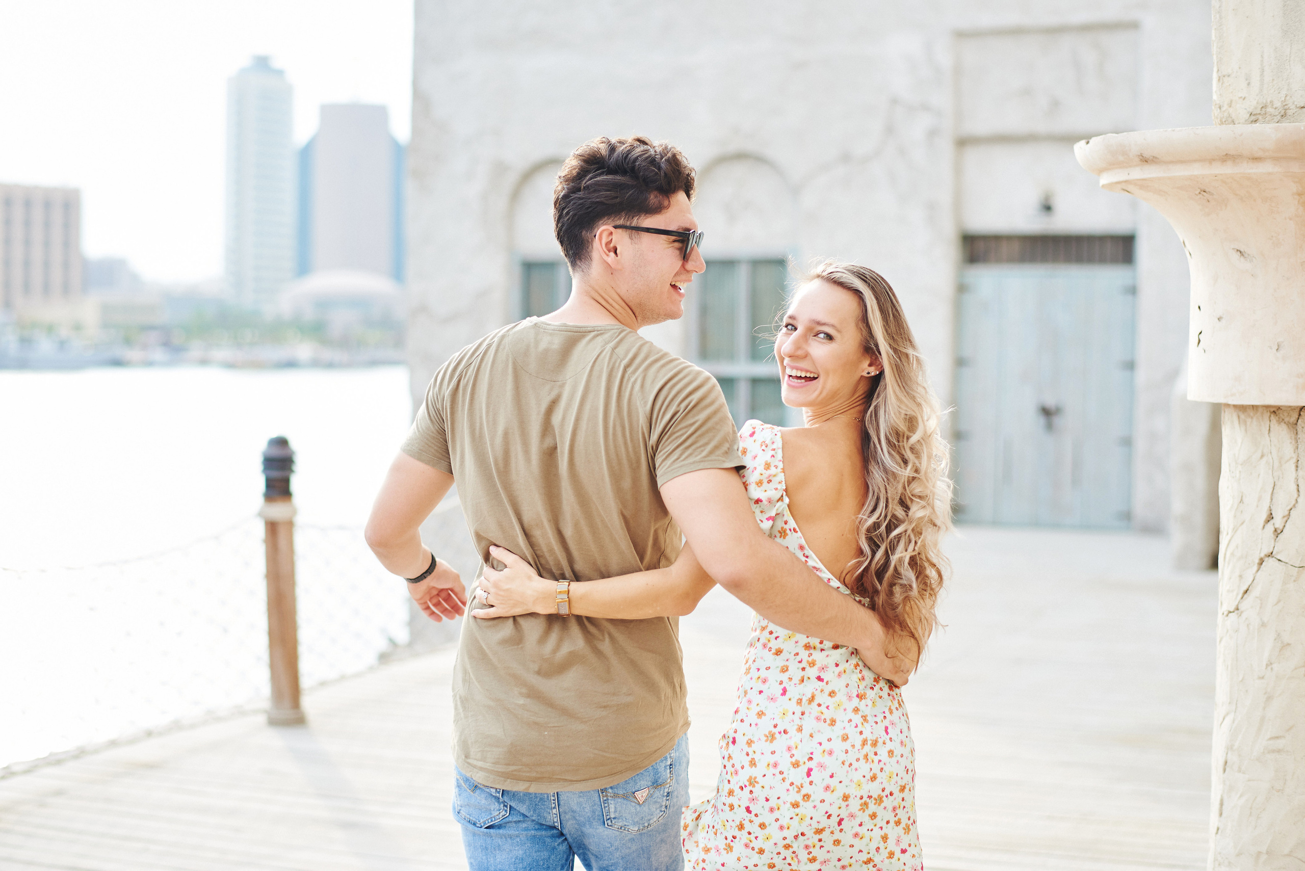 Couple photosession in old Dubai
