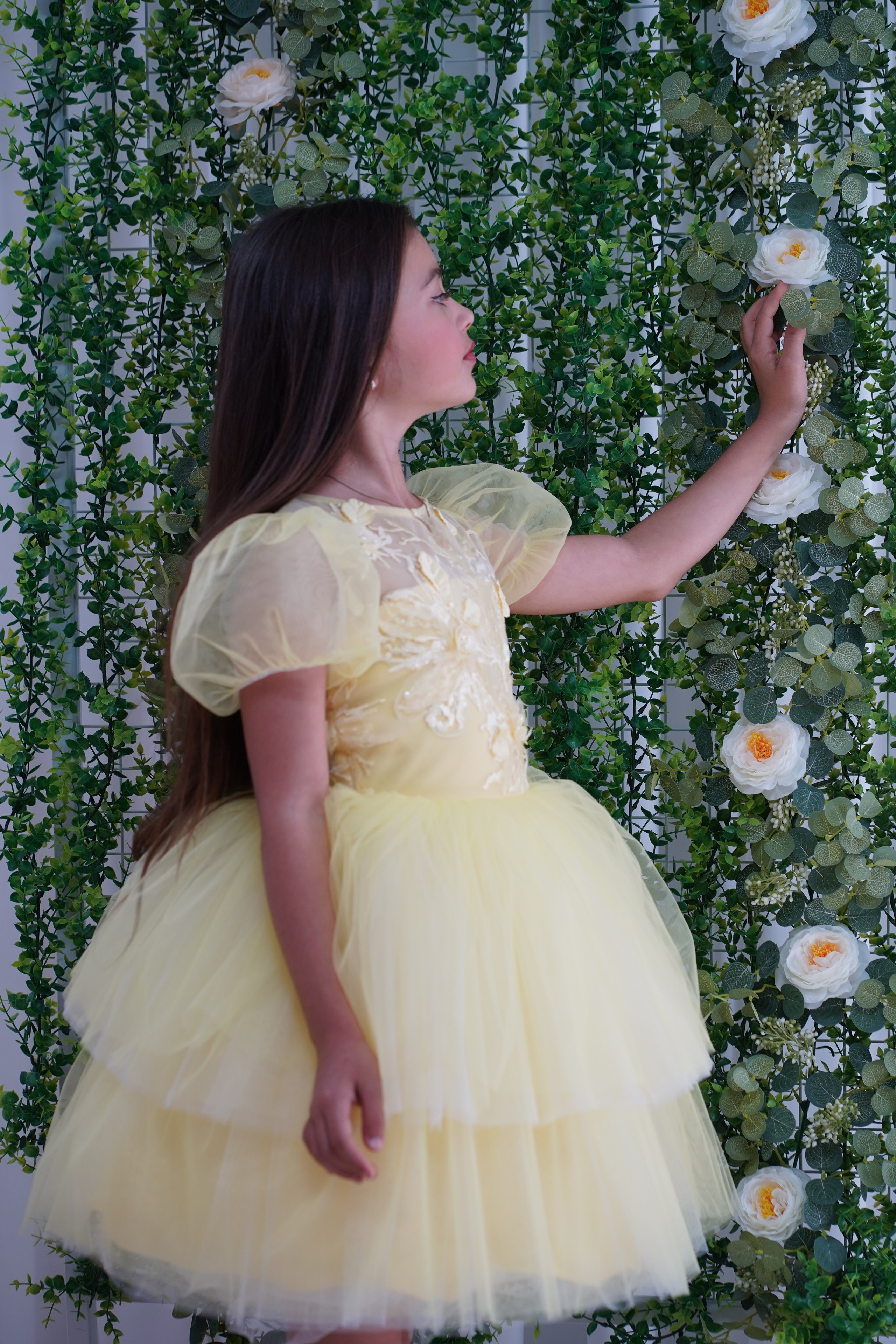 שמלה " Sunshine ". מרי ליב, מעצבת שמלות בתפירה אישית