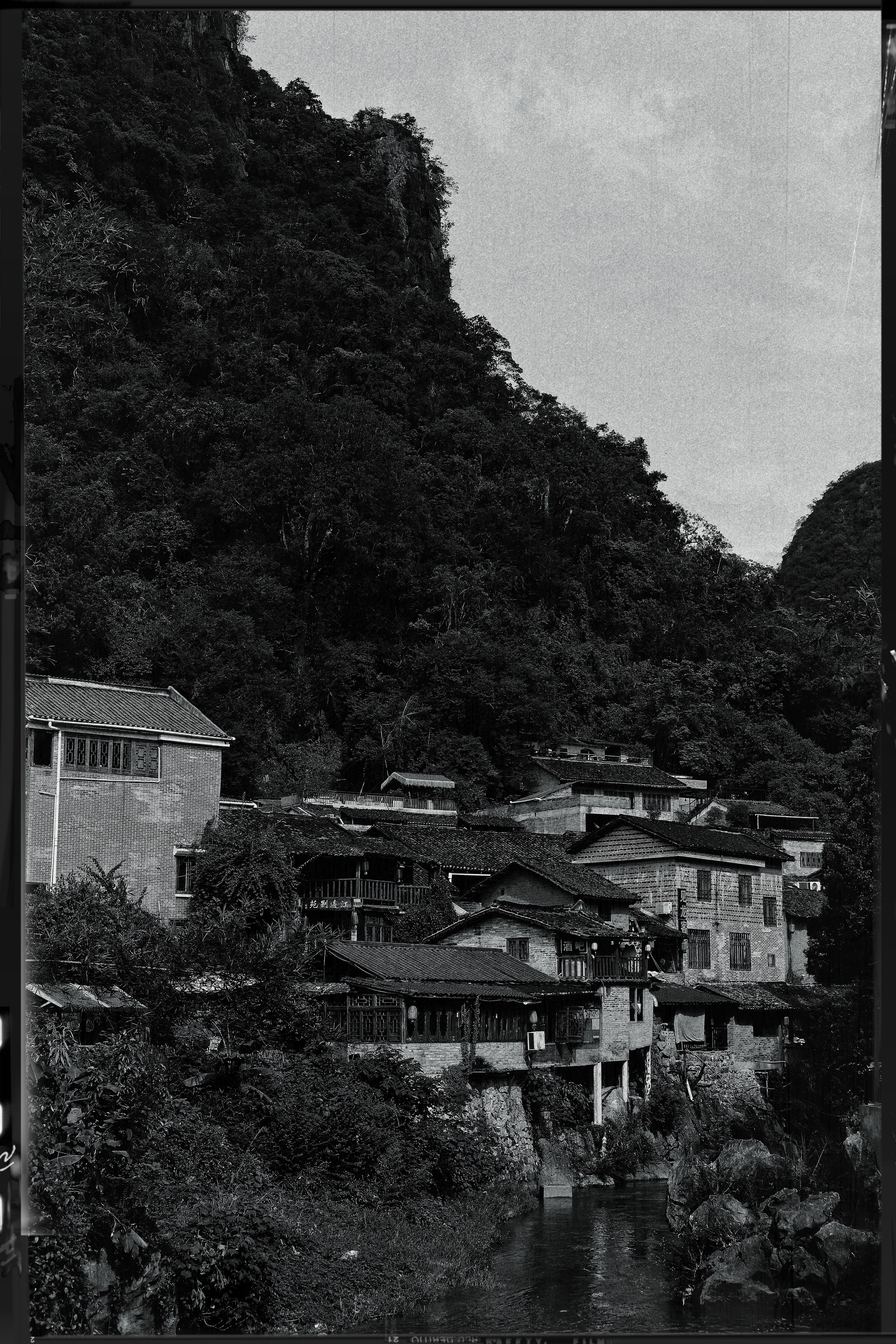 Black and White Street Photography Guangzhou, China