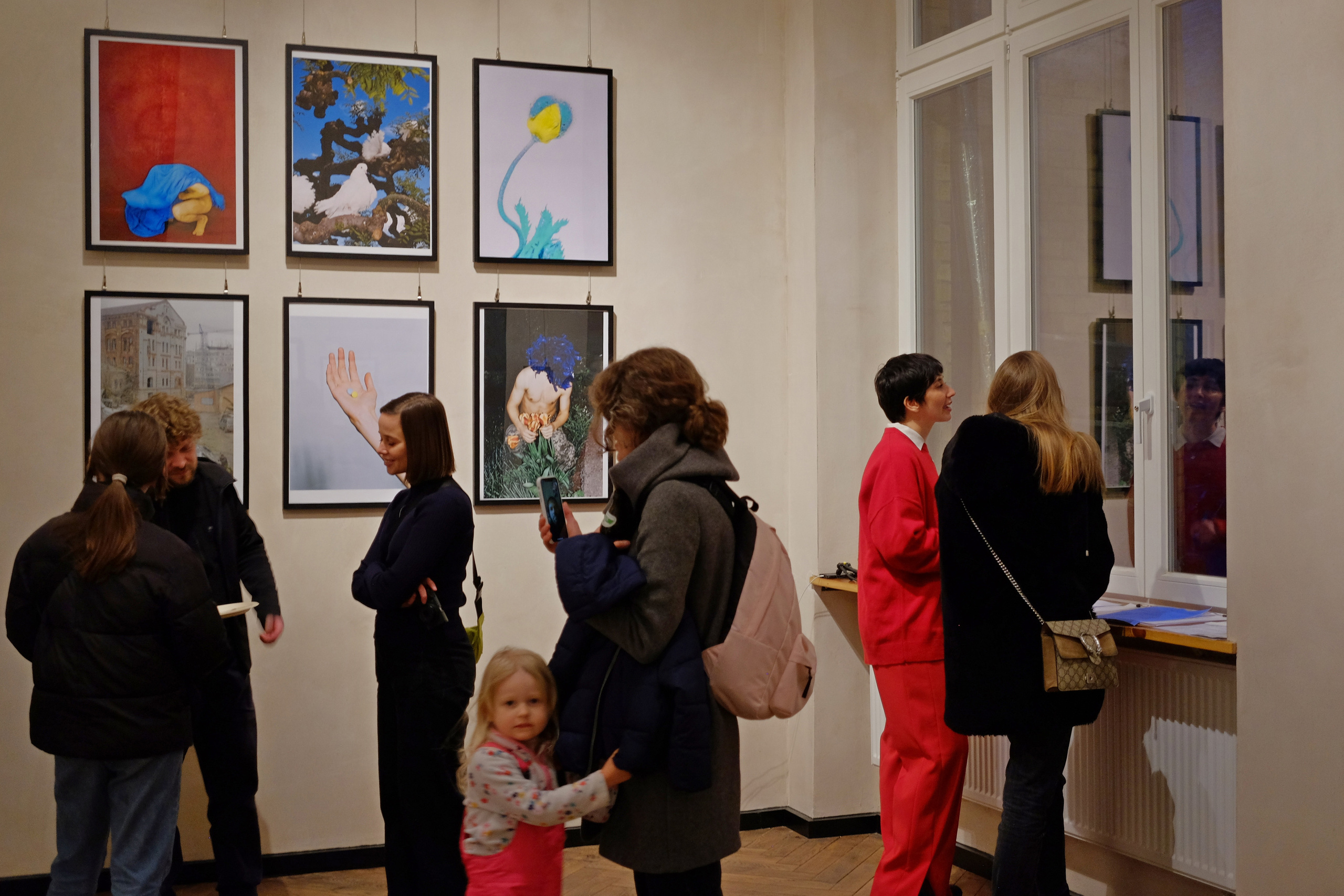 Gallery "Chaussee 36" (Berlin) 2022. Exhibition of Ukrainian women photographers organization "IN THE NAME OF FREEDOM" Ganna Biletska