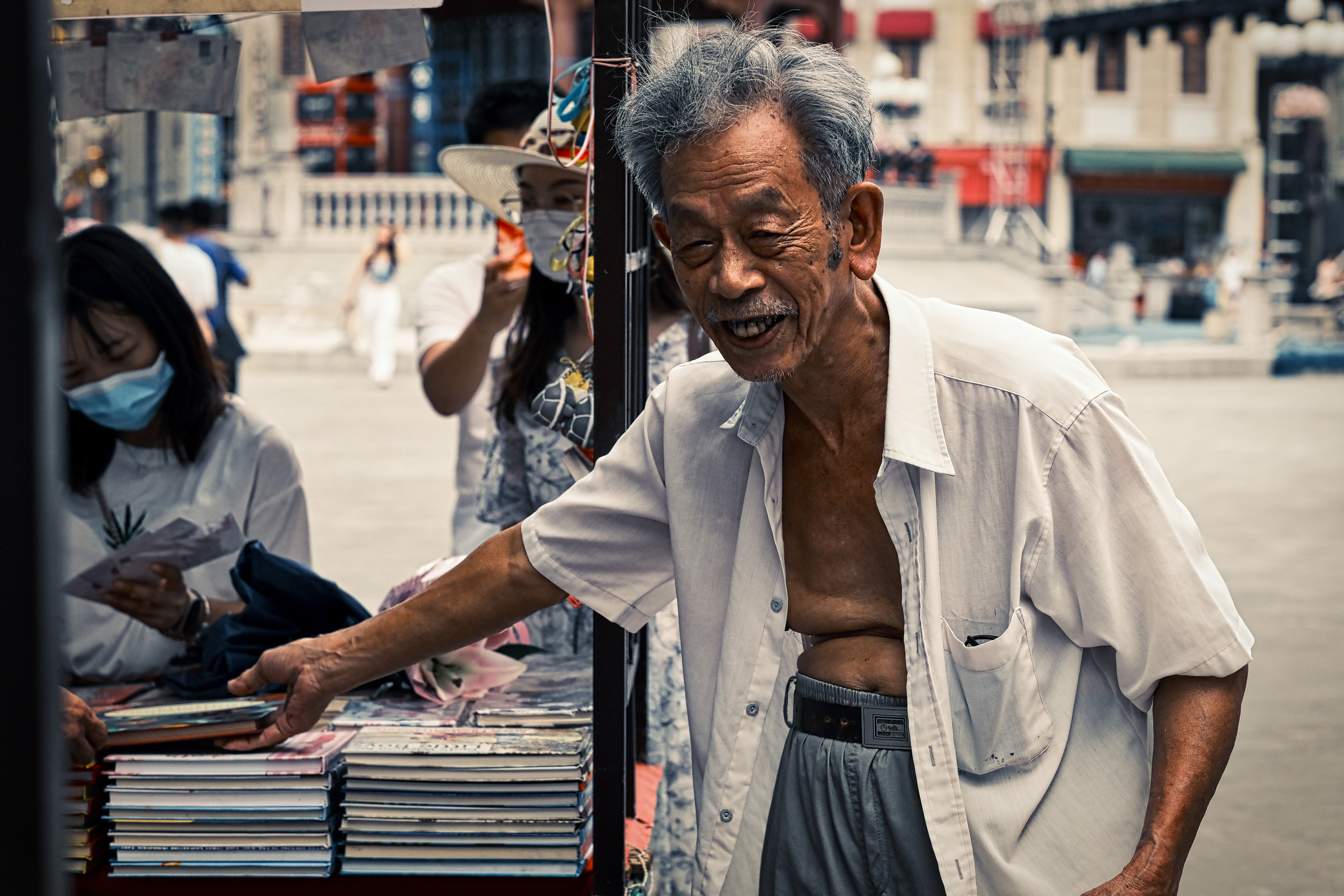 The Film Photography | Old man portrait | Shantou City | Shantou Photographs | Shantou Streets | 电影摄影 | 老人画像 | 汕头市 | 汕头摄影 | 汕头街道