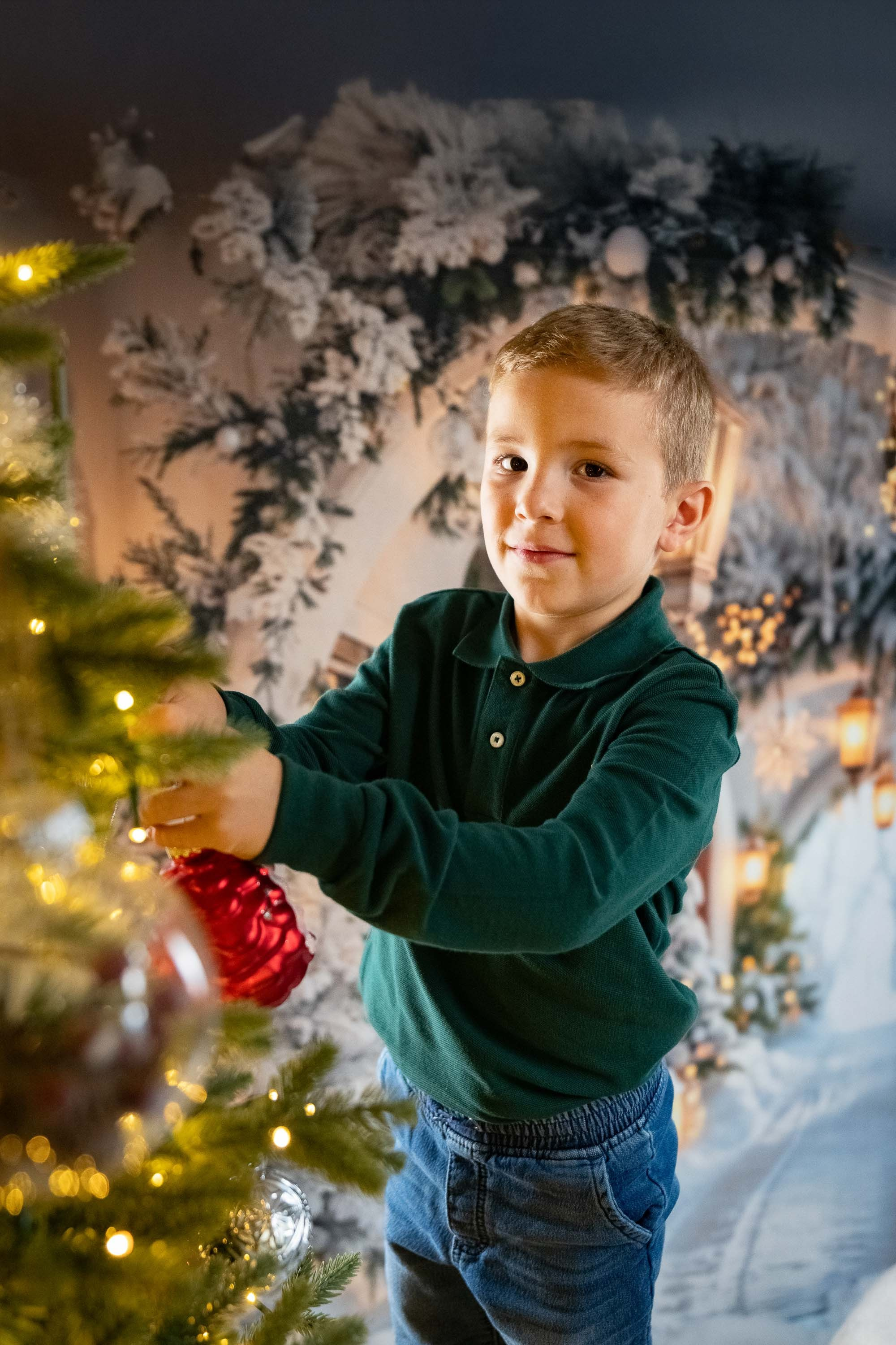 Christmas photoshoots in Houston. Photographer Irina Kozhemyakina. Houston