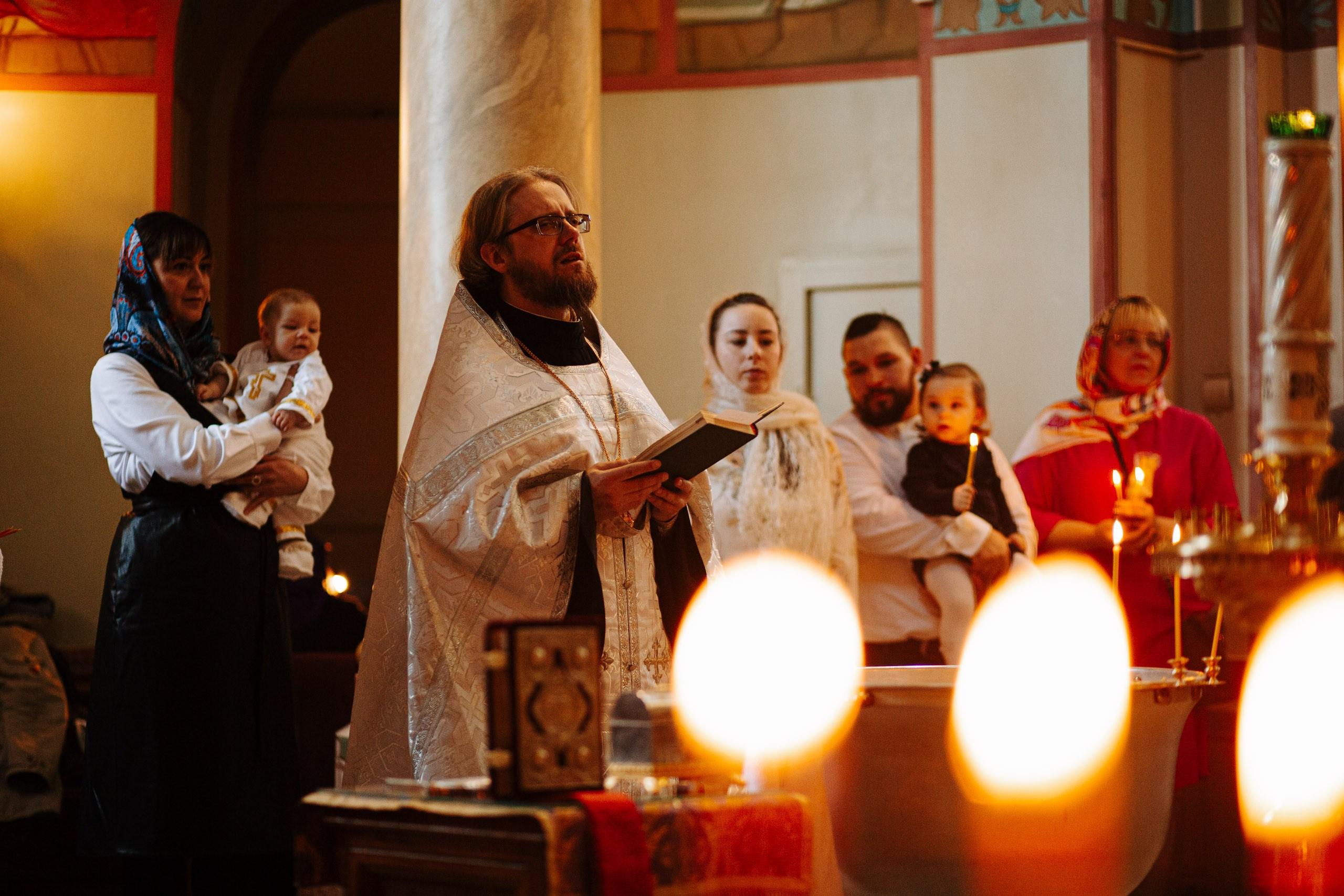 Kristību fotografēšana baznīcā