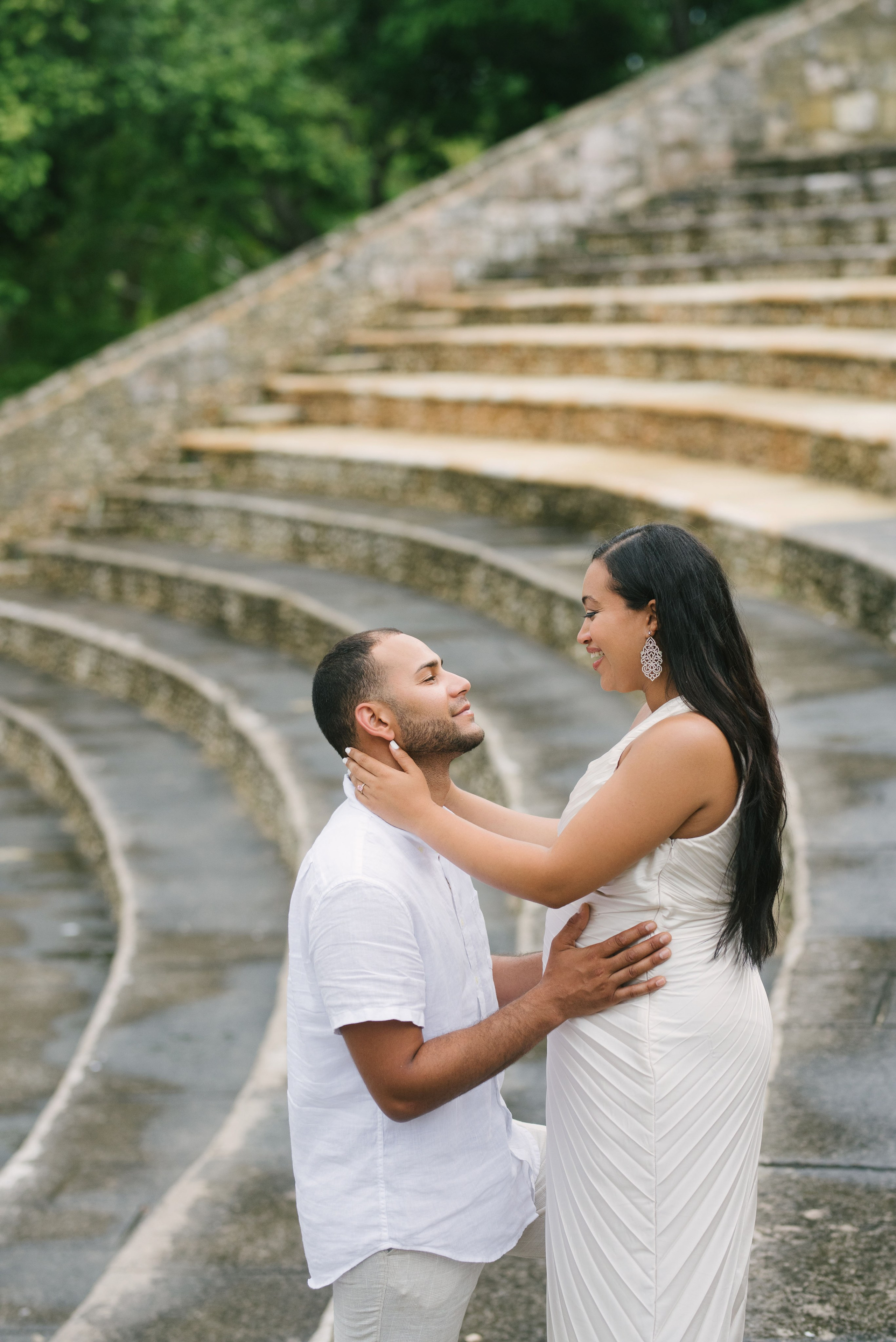 Cinthia and Jose at Altos de Chavon