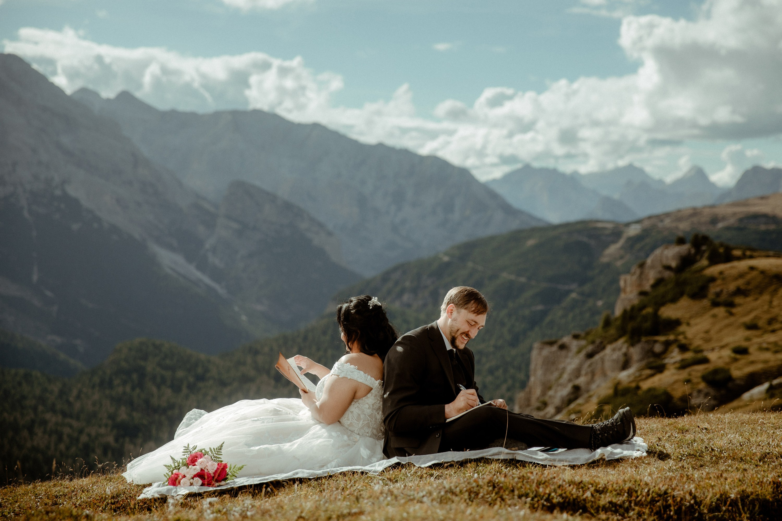 Secret Dolomites elopement at Lago di Braies & Cadini di Misurina | Best place to elope in Italy. Iceland elopement photographer & videographer