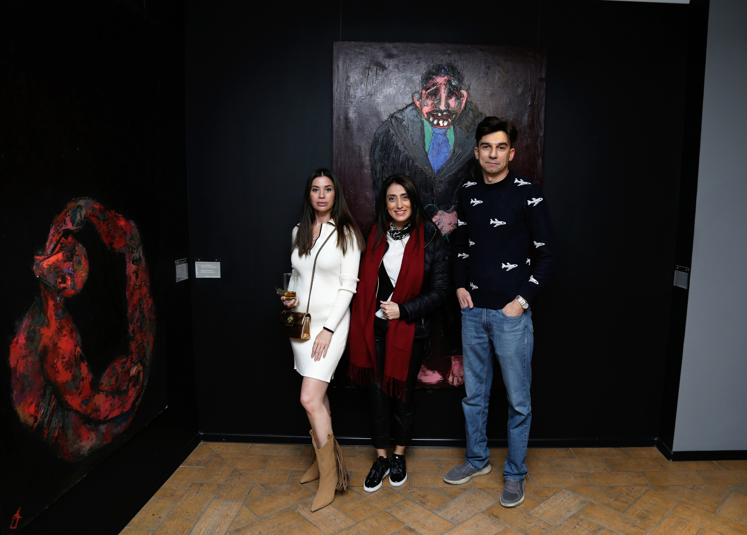 Photo report of “Interpretation” solo exhibition of Kamran Mammadov. KAMRAN MAMMADOV ART