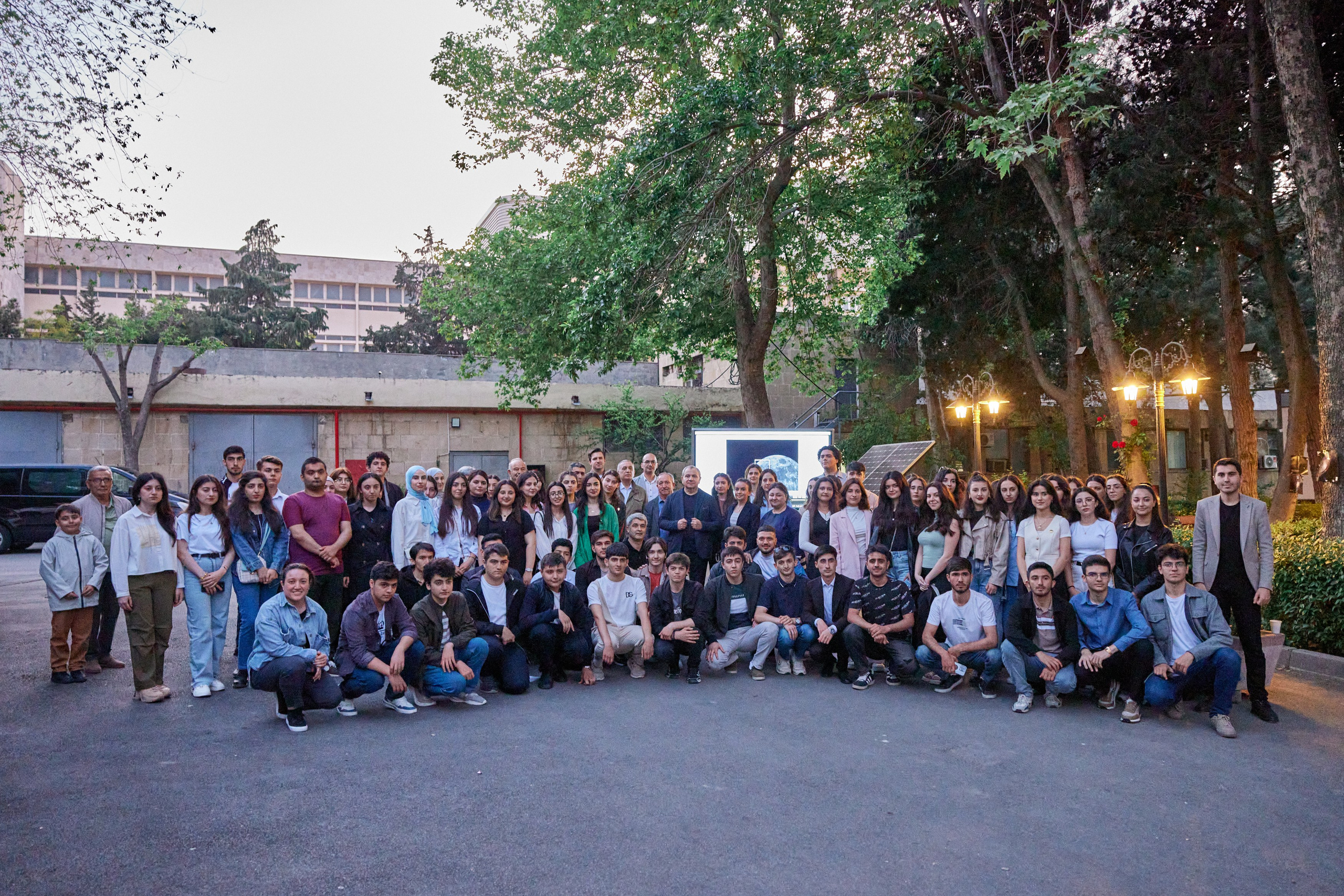 Bakı Dövlət Universitetində müşahidə axşamı. Həvəskar Astronomlar Cəmiyyəti — Astronomy.az