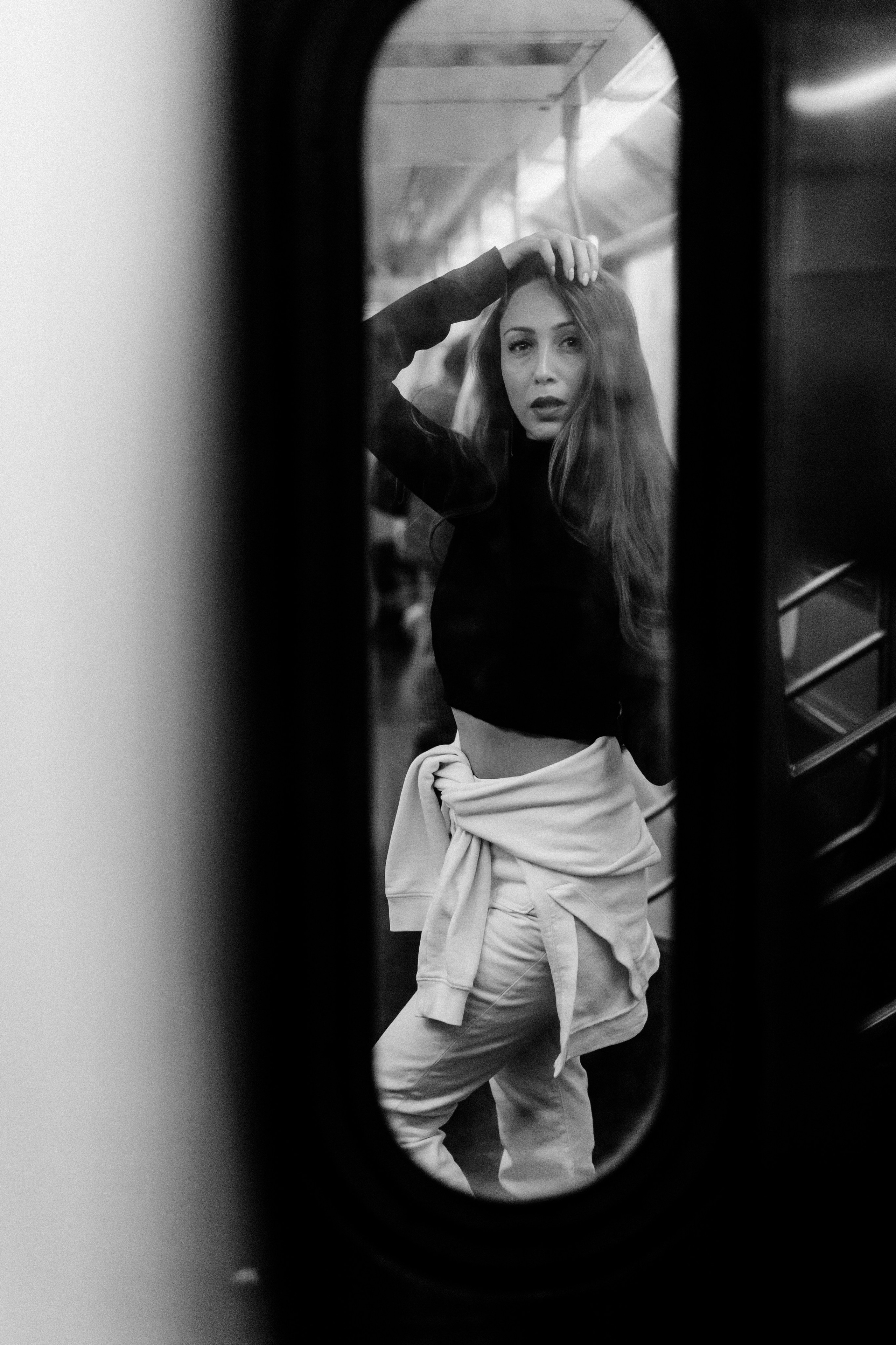 NYC Subway Portrait Photography | Underground Photo Sessions New York. Videographer and photographer in New York // MAKAROV.VIDEO