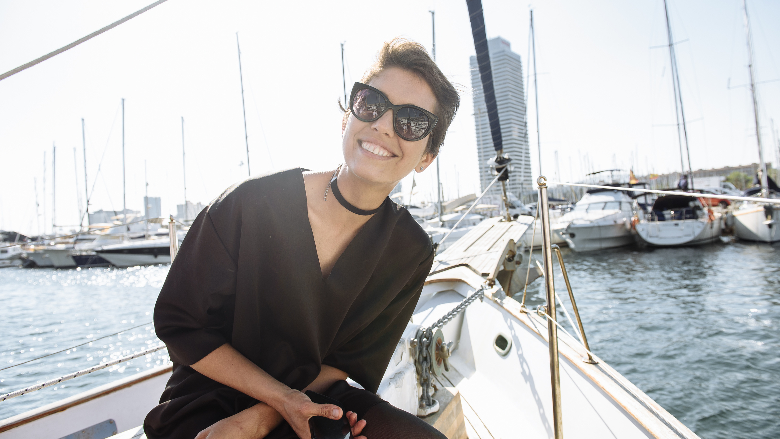 Happy en Barcelona. Фотограф Екатерина Гасанова — фотосессии в Барселоне