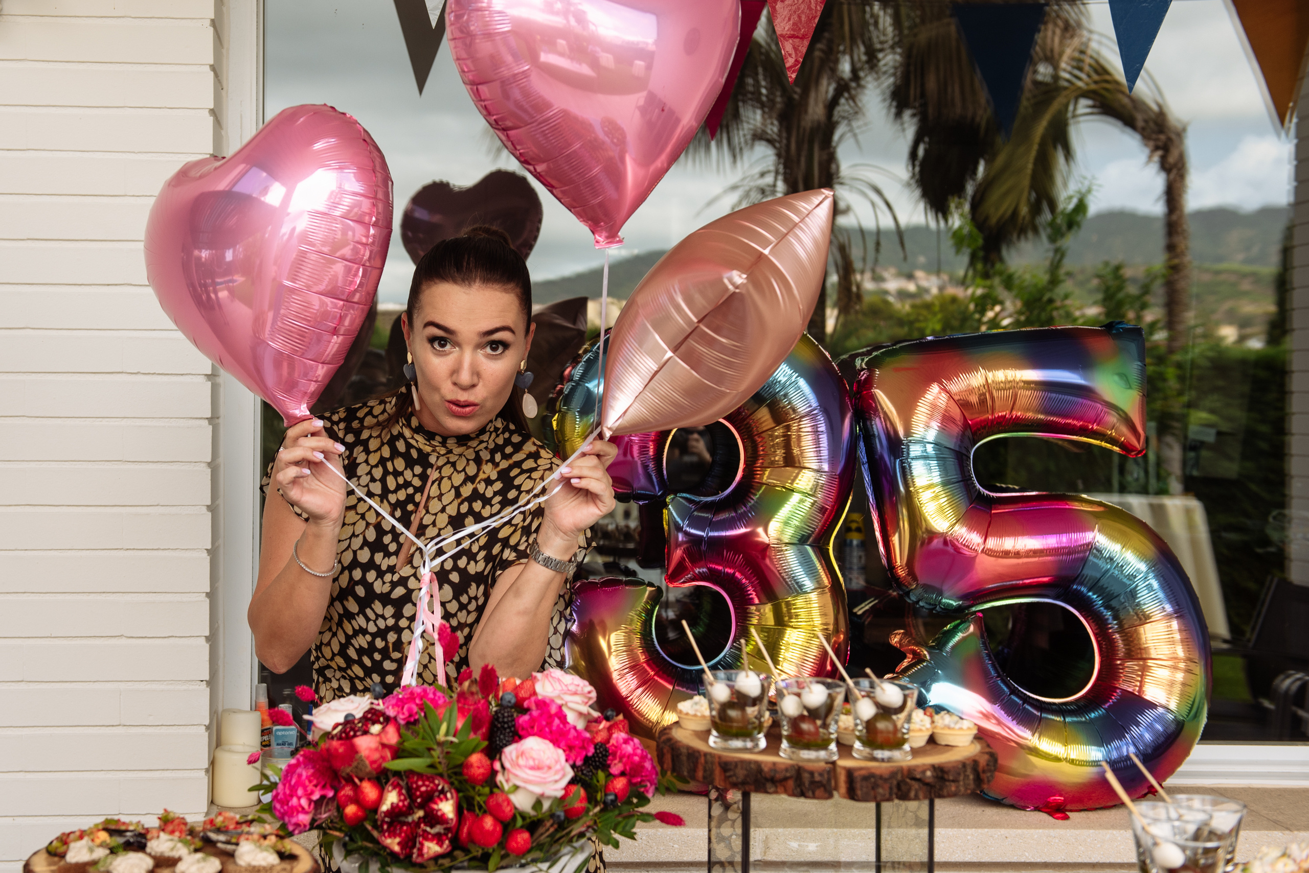 Polina Cumpleaños 35 años. Fotógrafa Ekaterina Gasanova - sesiones de fotos en Barcelona