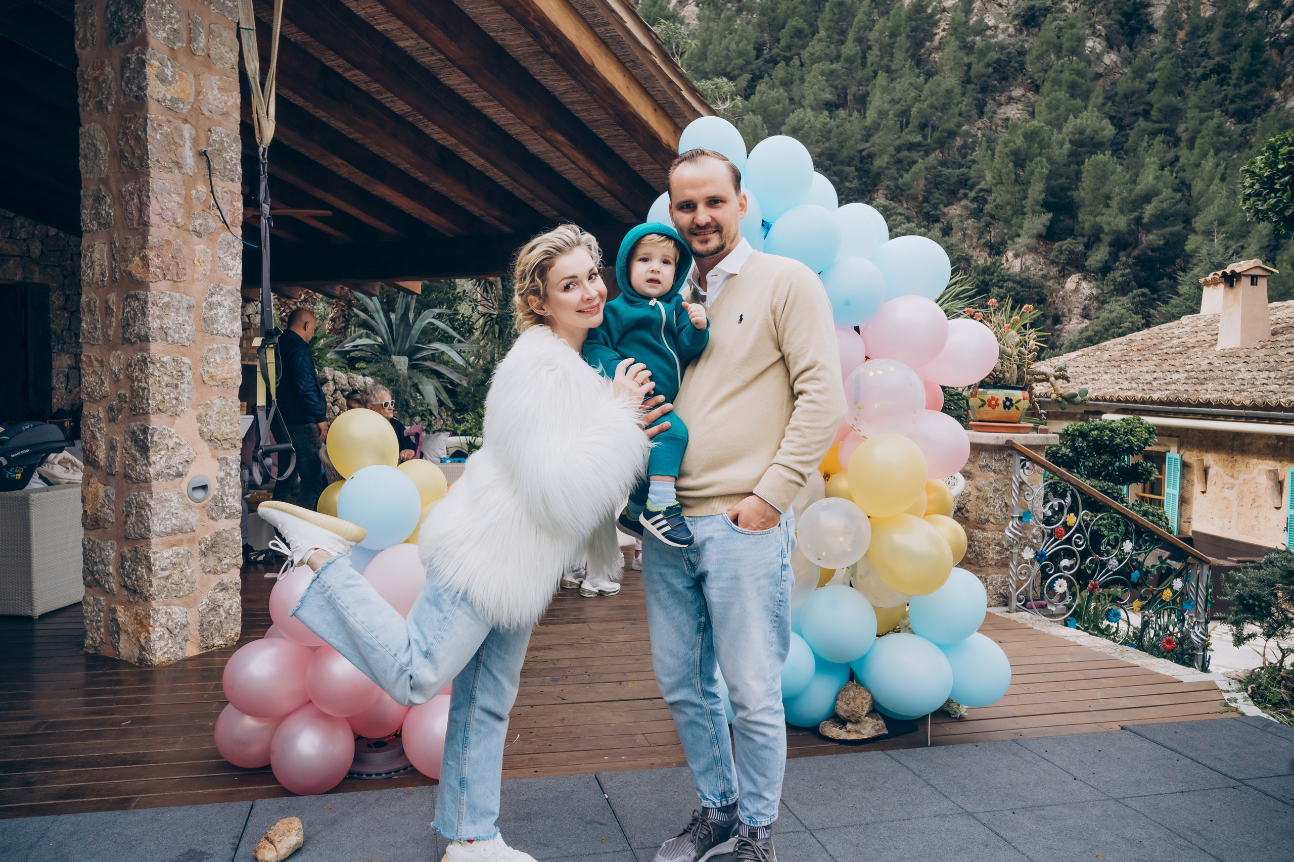 Gender party. Photographer in Mallorca