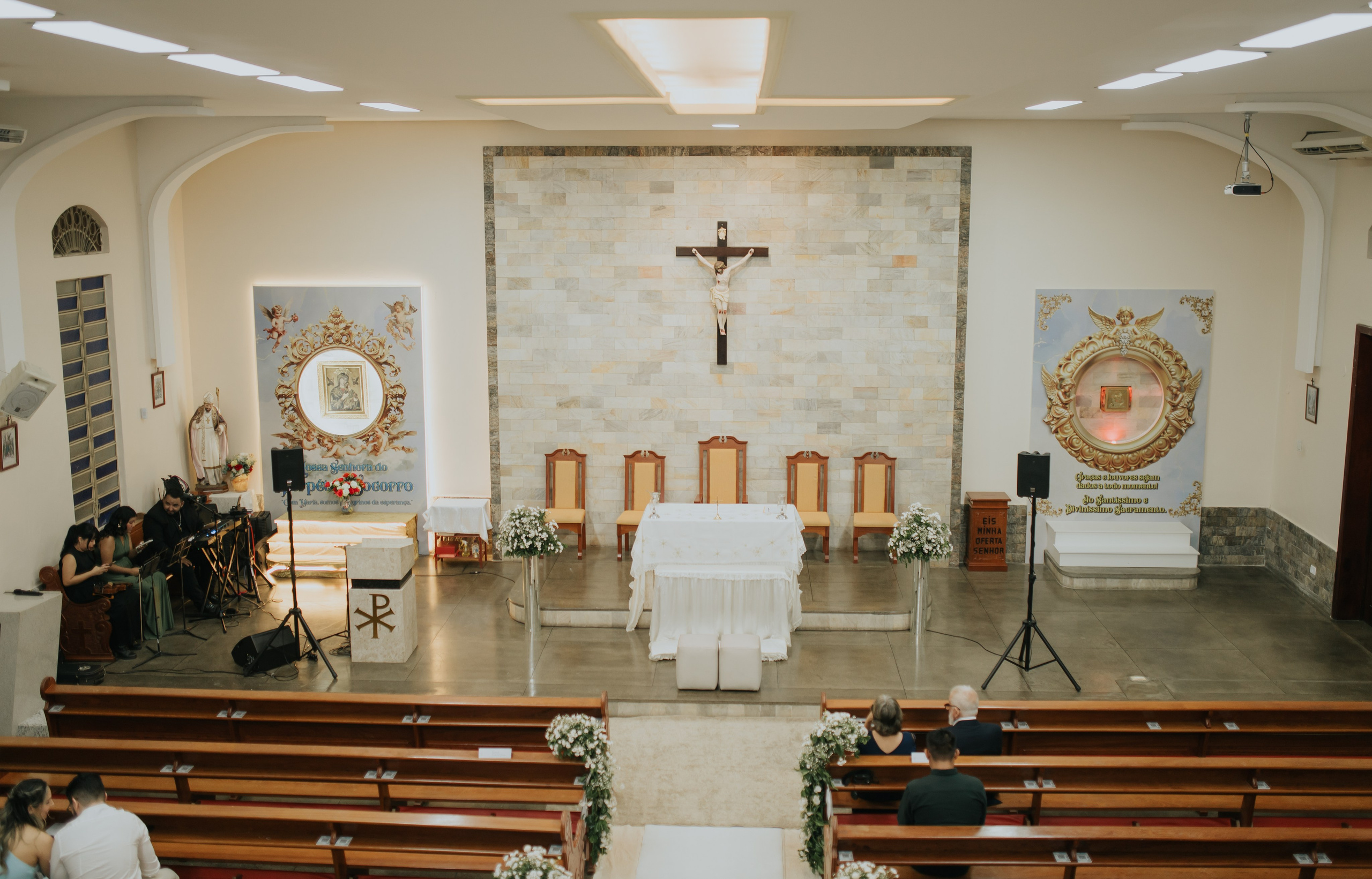 Ana e José — Capela Nossa Senhora do Perpétuo Socorro — Manaus, Amazonas. Fotógrafo de Casamentos em Manaus — Leandro Santos