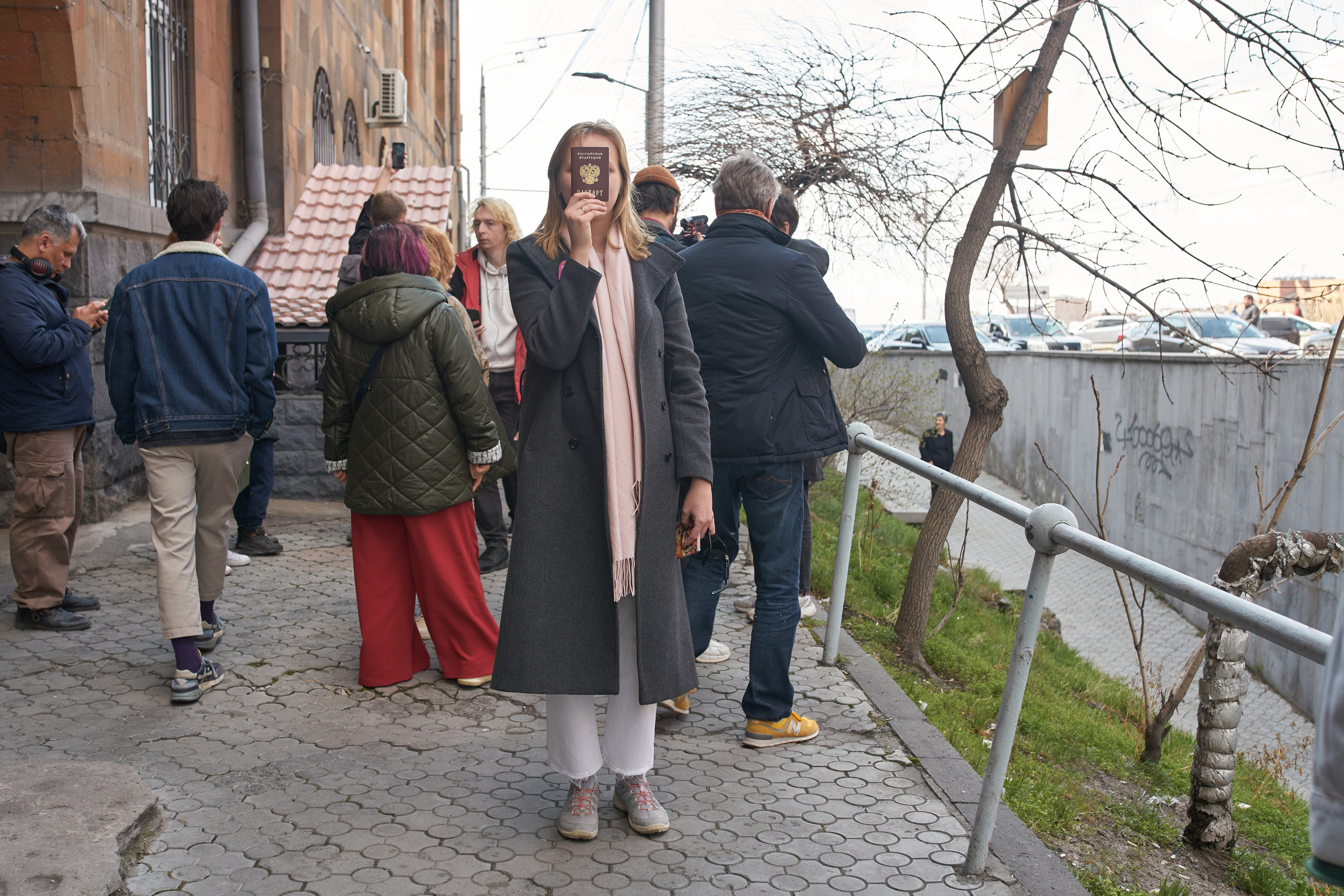 A scream that can't be heard. Visual artist