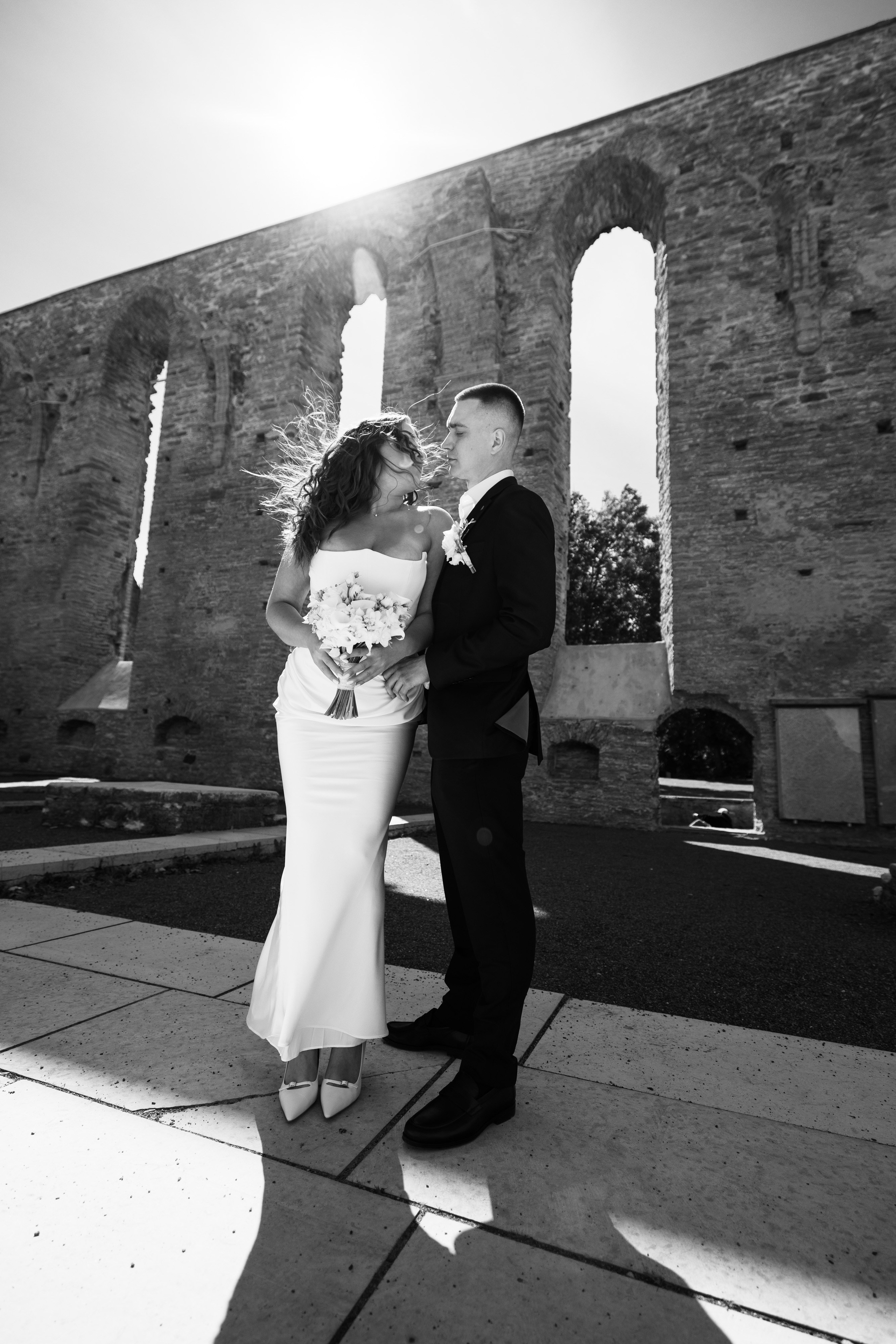 Весёлые моменты свадьбы — банкет и гости в Таллинне