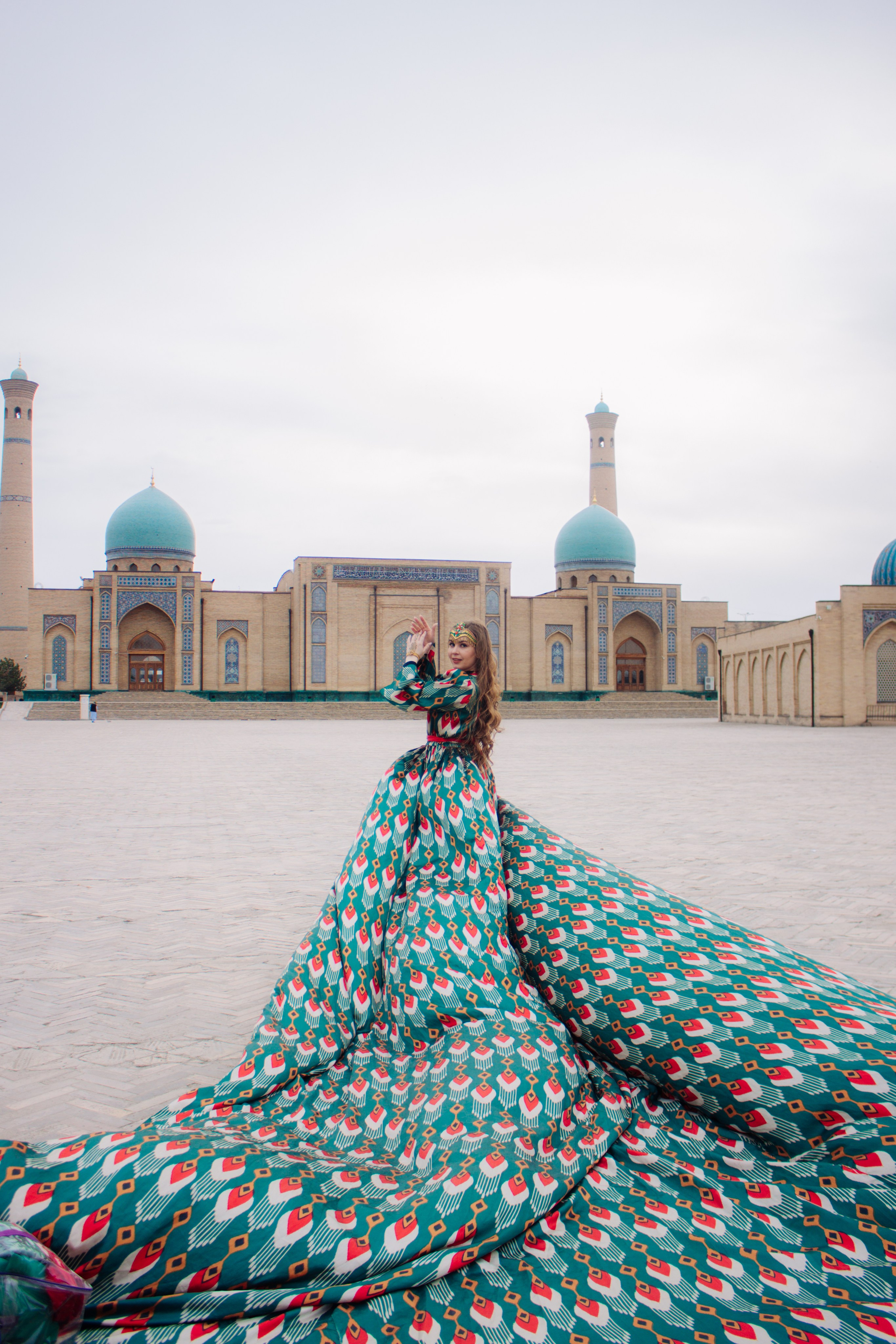Зеленая расцветка. Женский и семейный фотограф в Ташкенте