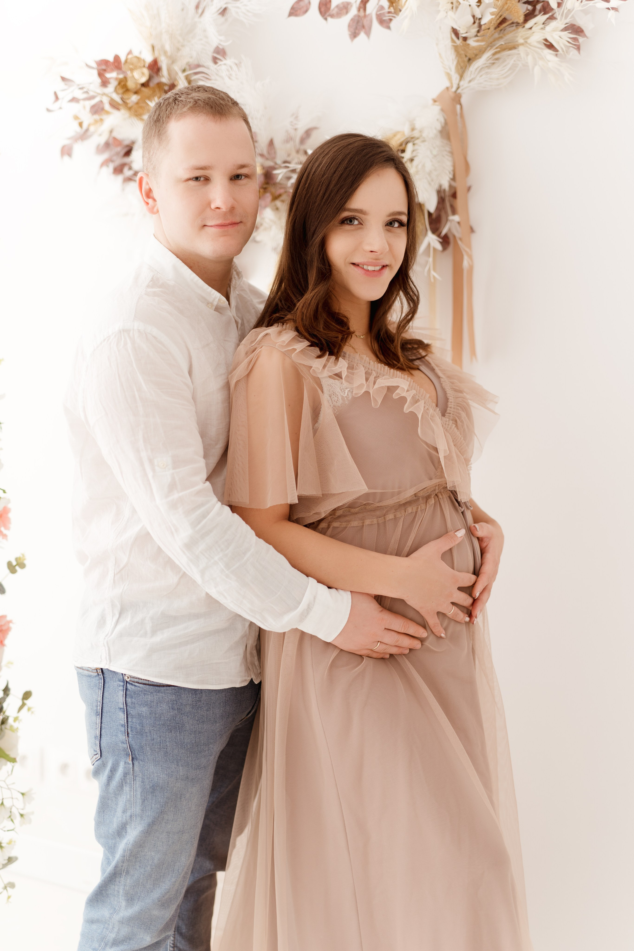 Sesja ciążowa Zuzanny. Fotograf Łódź - sesja ciążowa, noworodkowa, dziecięca. Studio w Łodzi