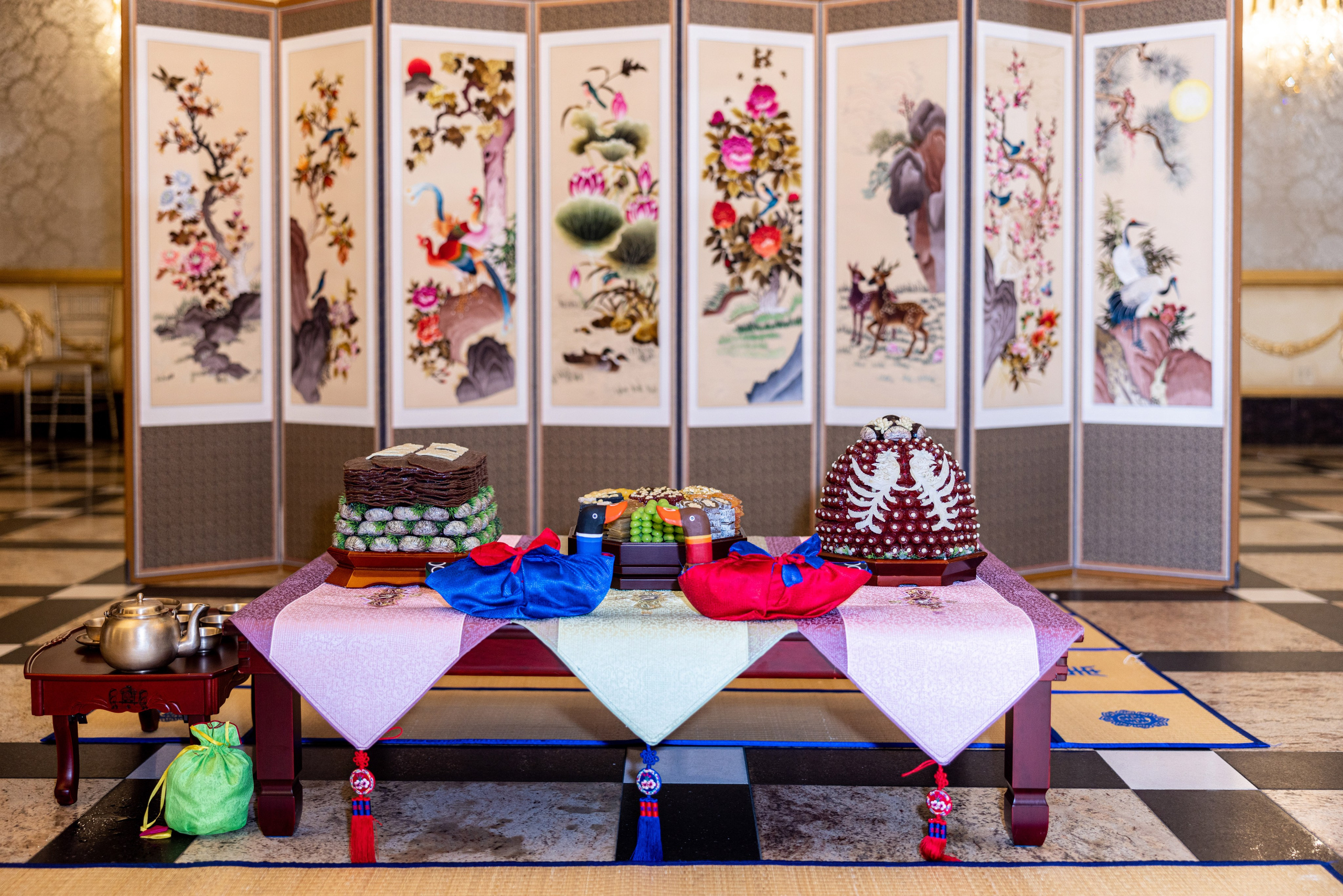 Conner Wiburn & Esther Roh in The Venetian in Garfield, NJ. Wedding Photo & Video