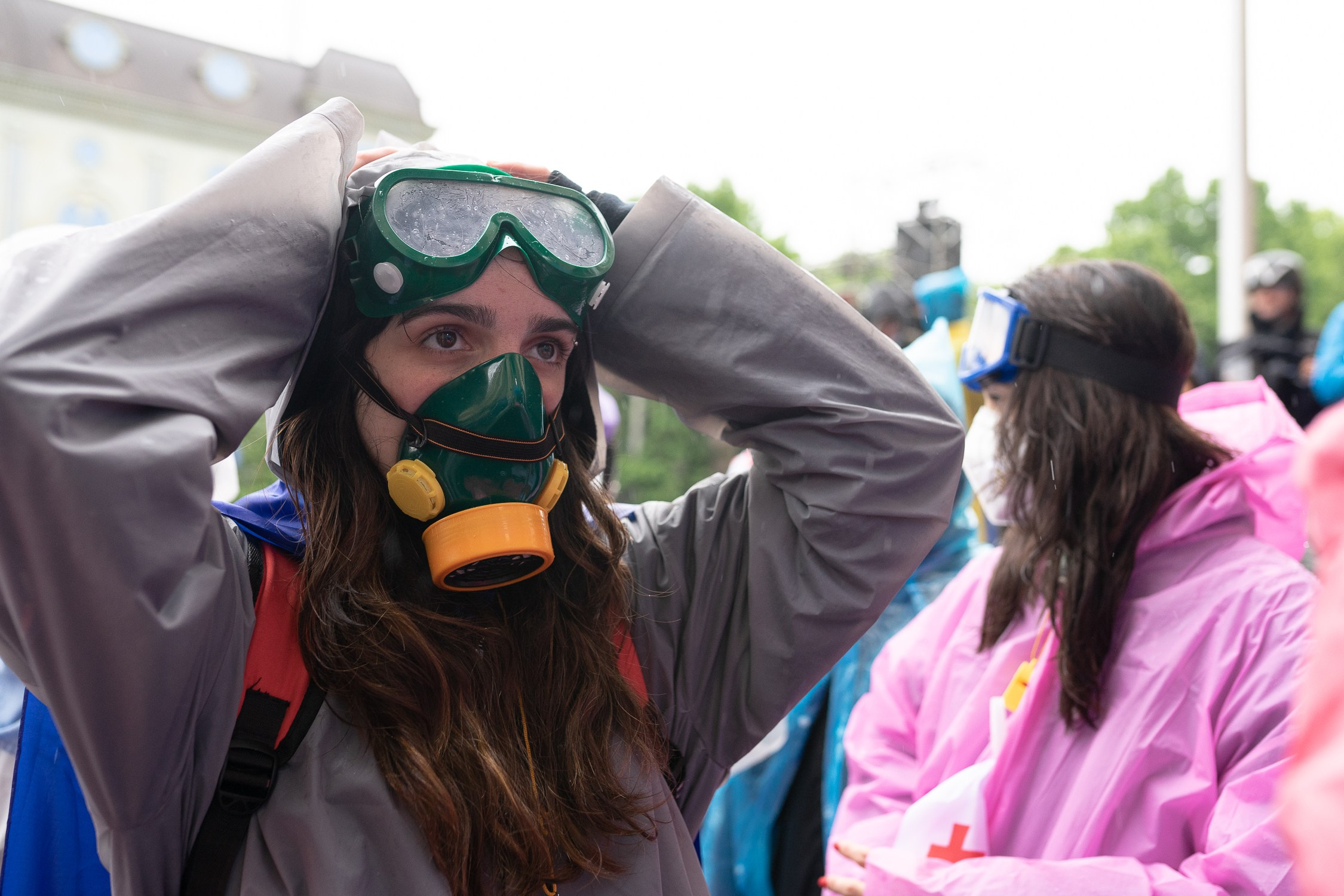 Georgia against «foreign law»/ არა რუსულ კანონს. Visual artist