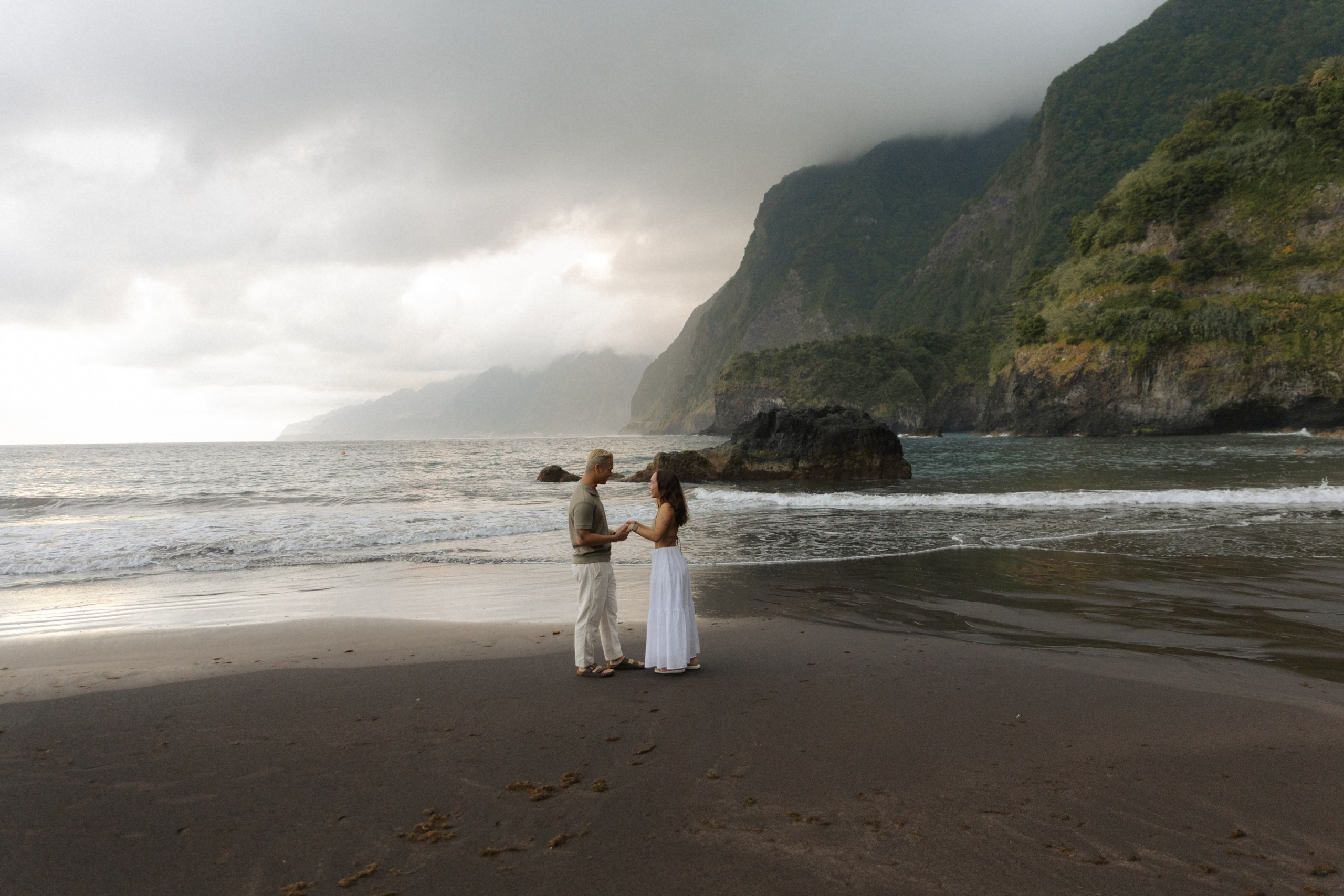 Dream Proposal at Seixal Beach — Romantic Getaway in Madeira. Wedding photographer and videographer based in Timisoara, Romania