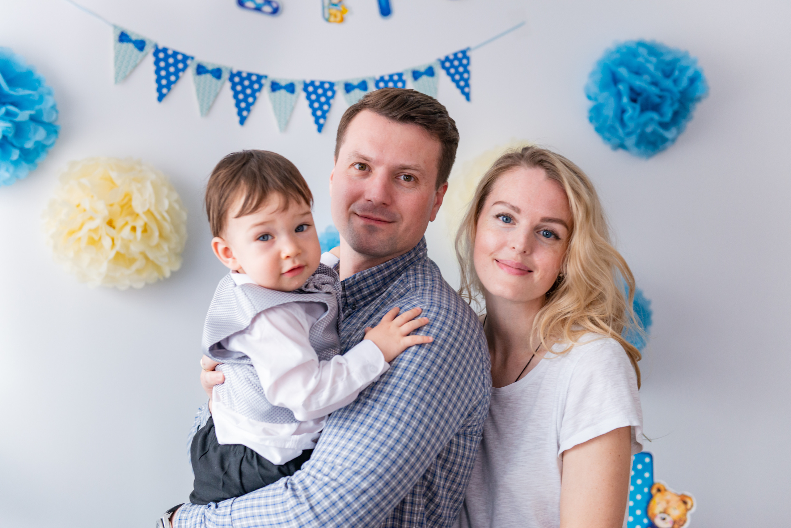 Детская фотосессия на День Рождения ребенка 1 год. FOTÓGRAFO MÉXICO QUINTANA ROO