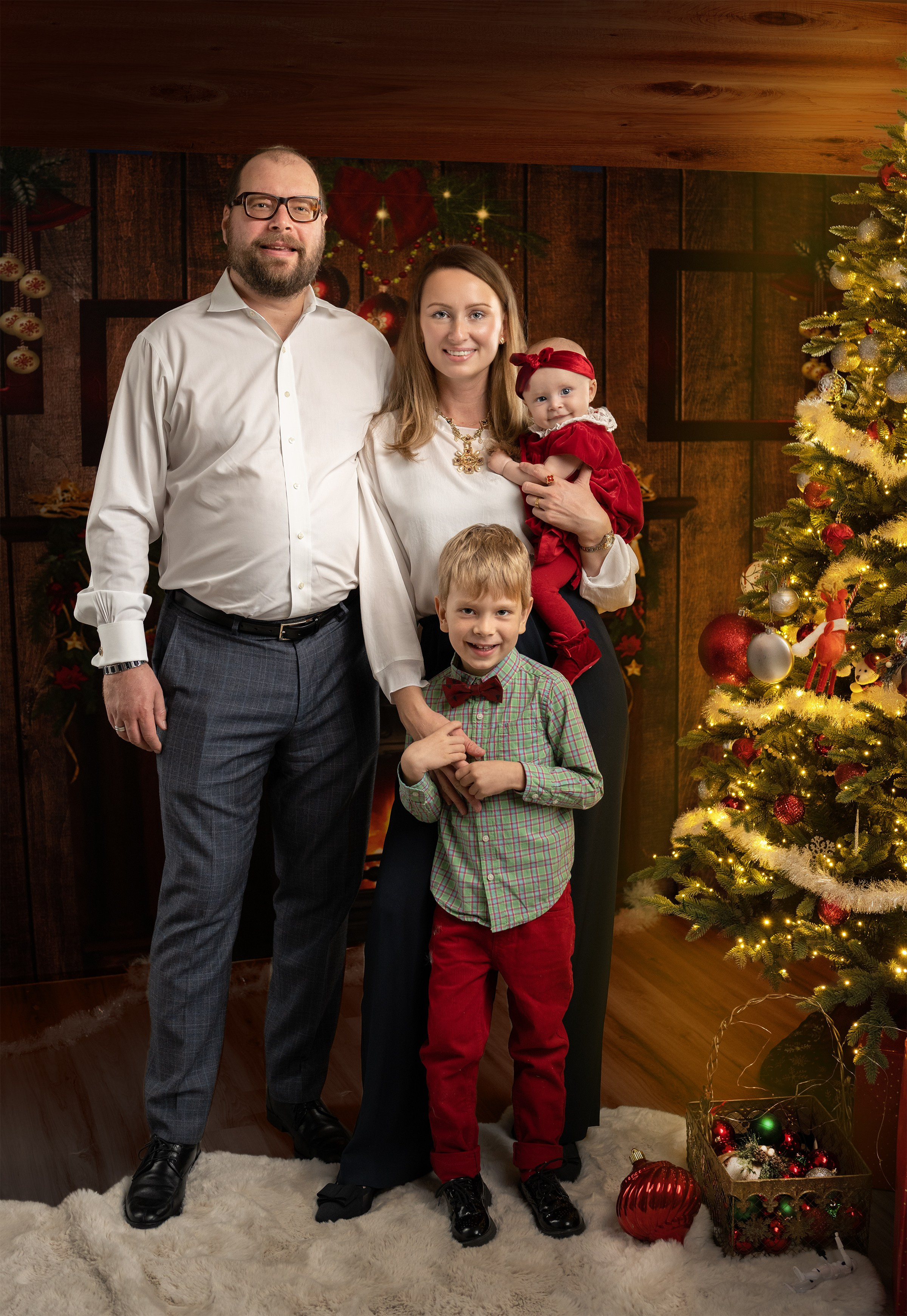 Christmas photoshoots in Houston. Photographer Irina Kozhemyakina. Houston