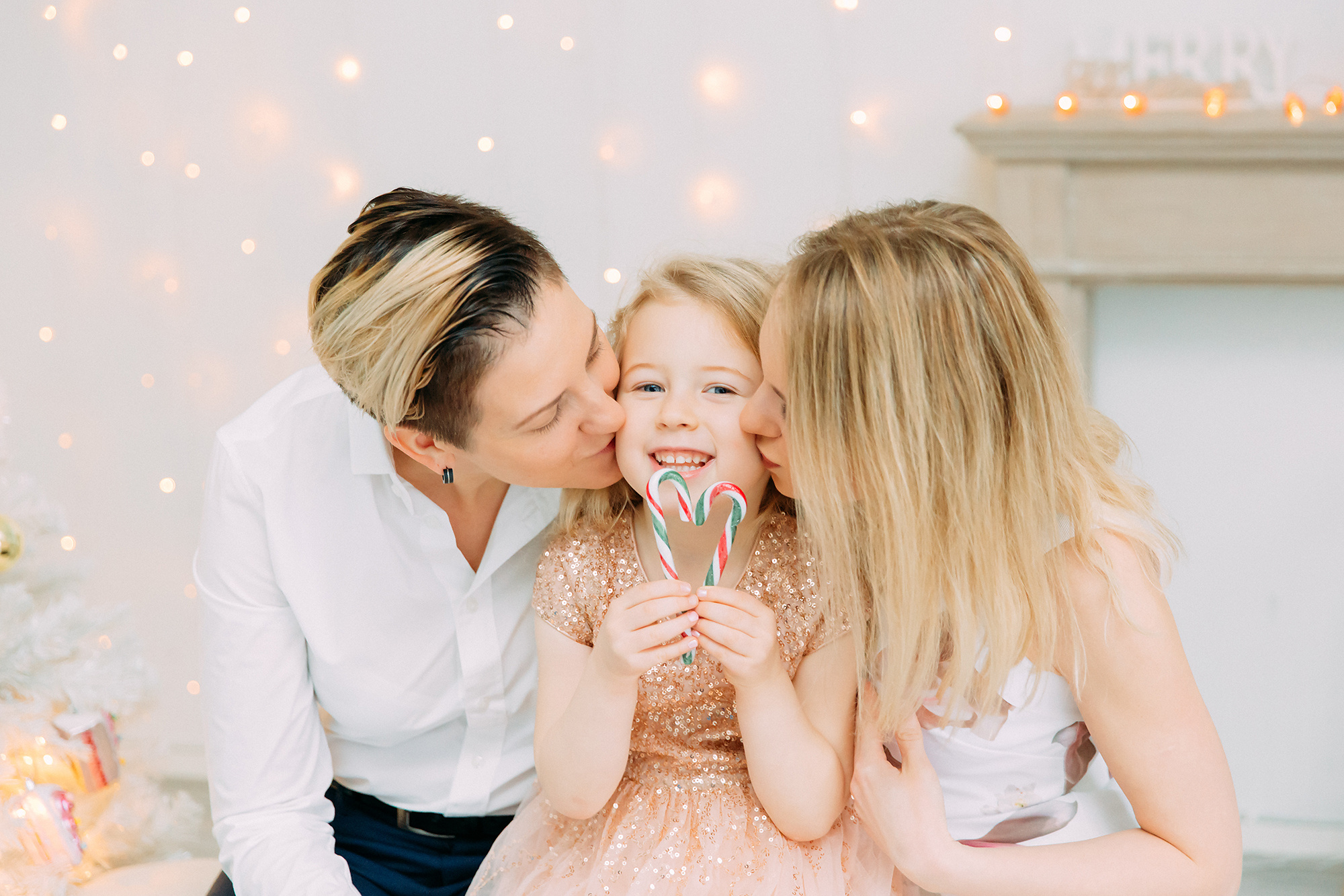 Joulun taikaa — joulukorttikuvaus lapsille